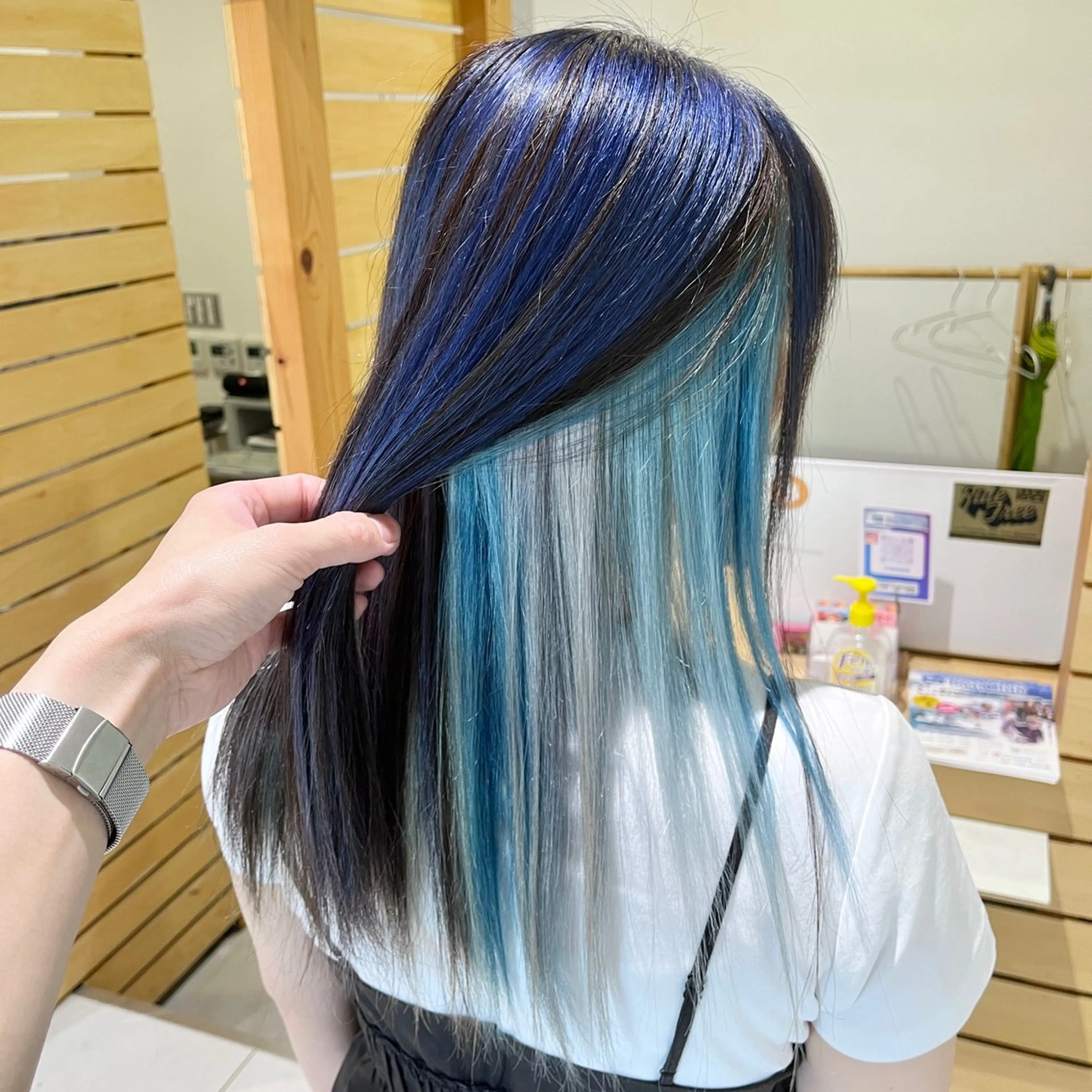 ロング カラー ブリーチ ヘアカラー トリートメント RUBEUS【ルベウス】所属・✨艶々カラー🎨 杉本賢人のヘアスタイル