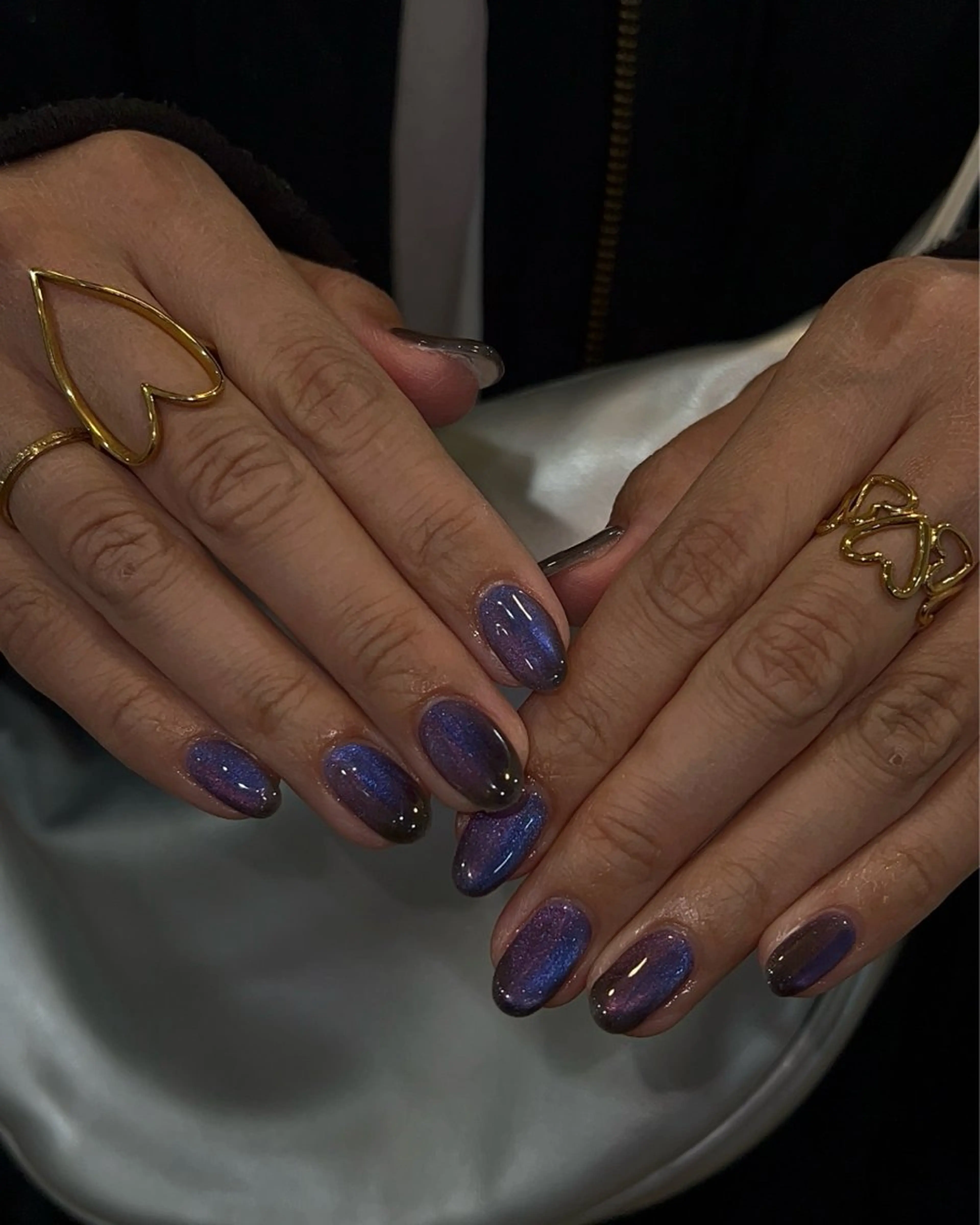 ネイル マグネットネイル ハンドネイル フットネイル ハンドケア Nes.Nail所属・Miyagi Asamiのネイルデザイン