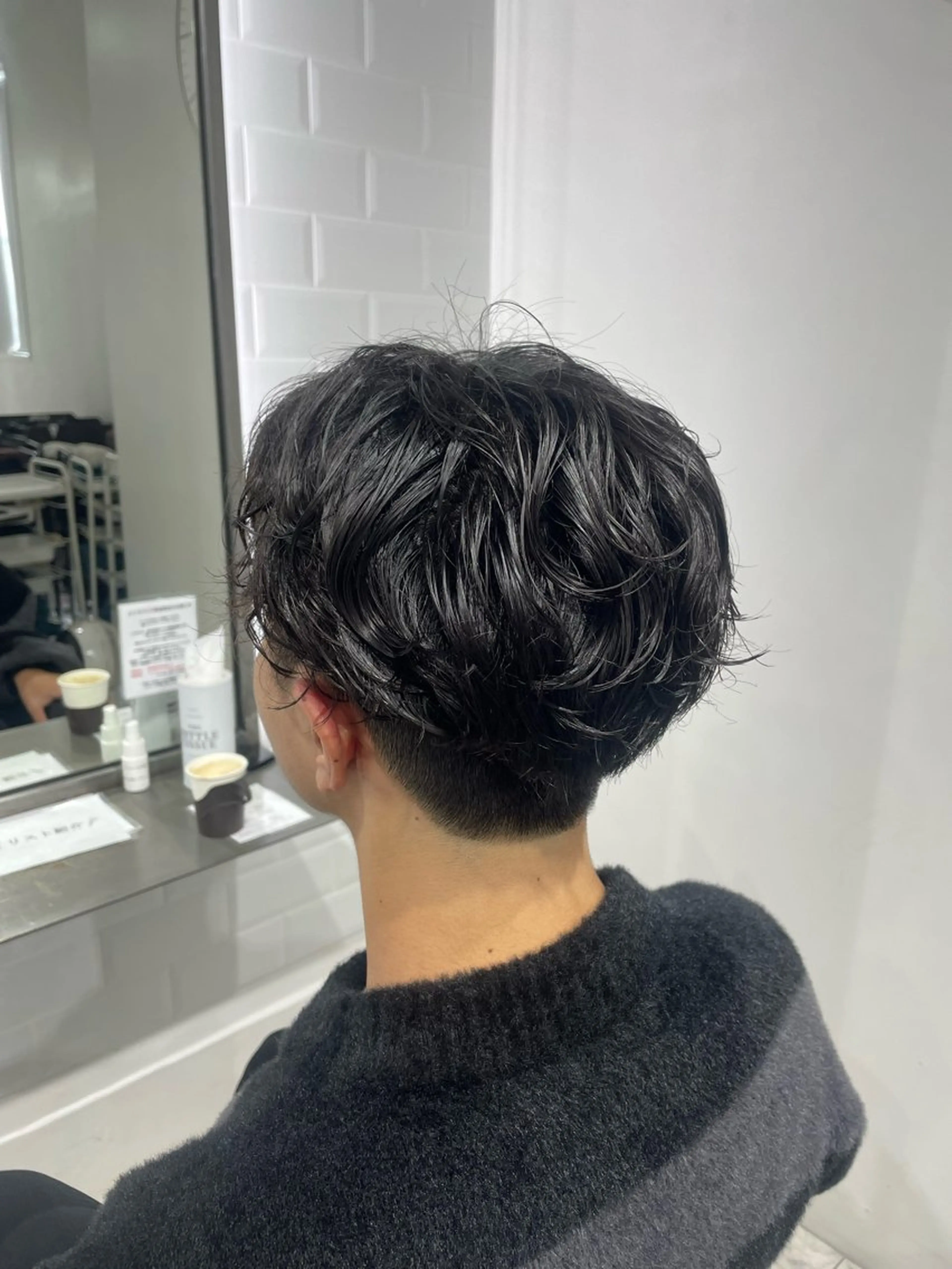 パーマ メンズ カット パーマ トリートメント 🫧stailist 🫧Aoiのヘアスタイル