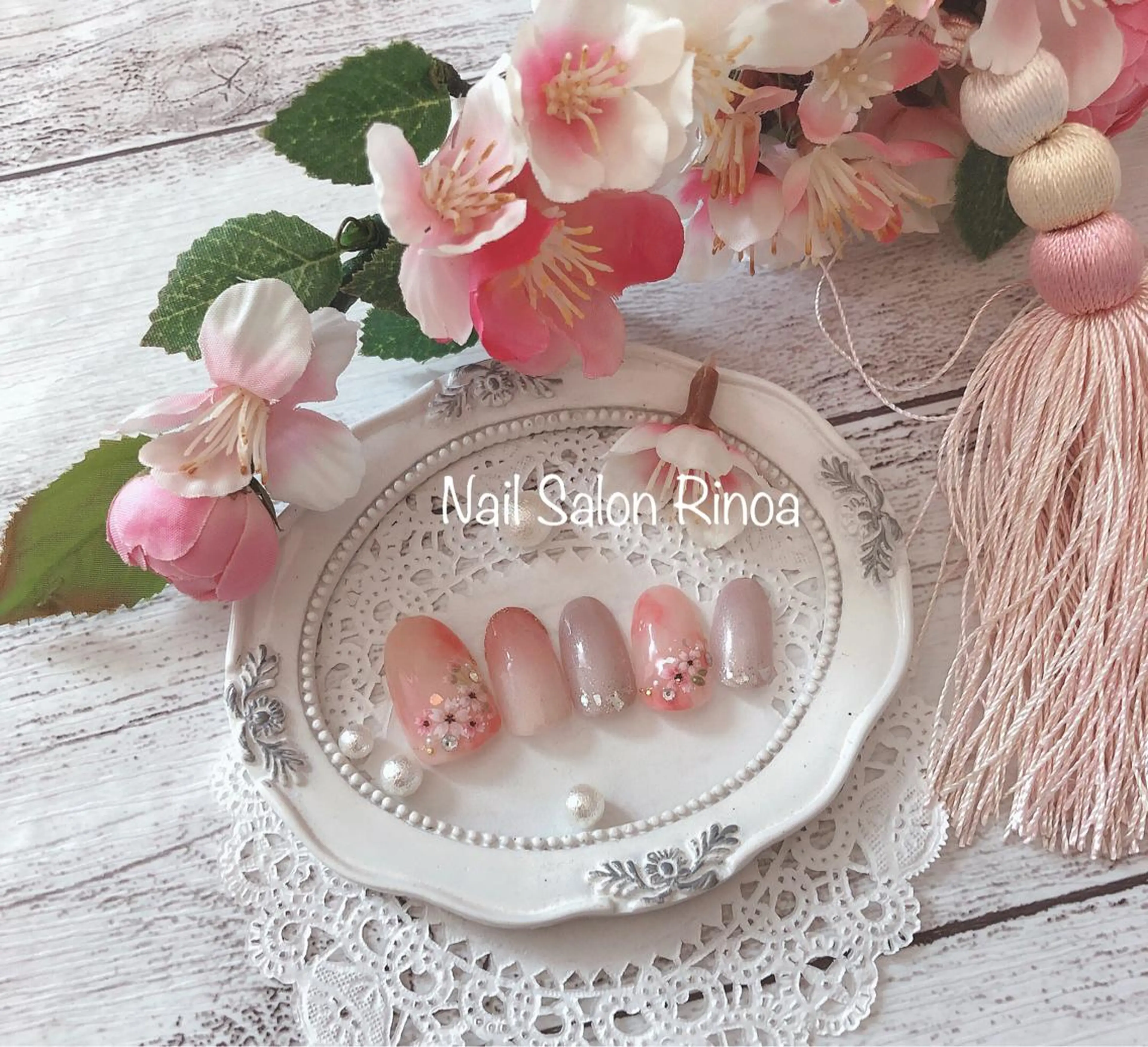 ネイル Nail Salon Rinoaのネイルデザイン