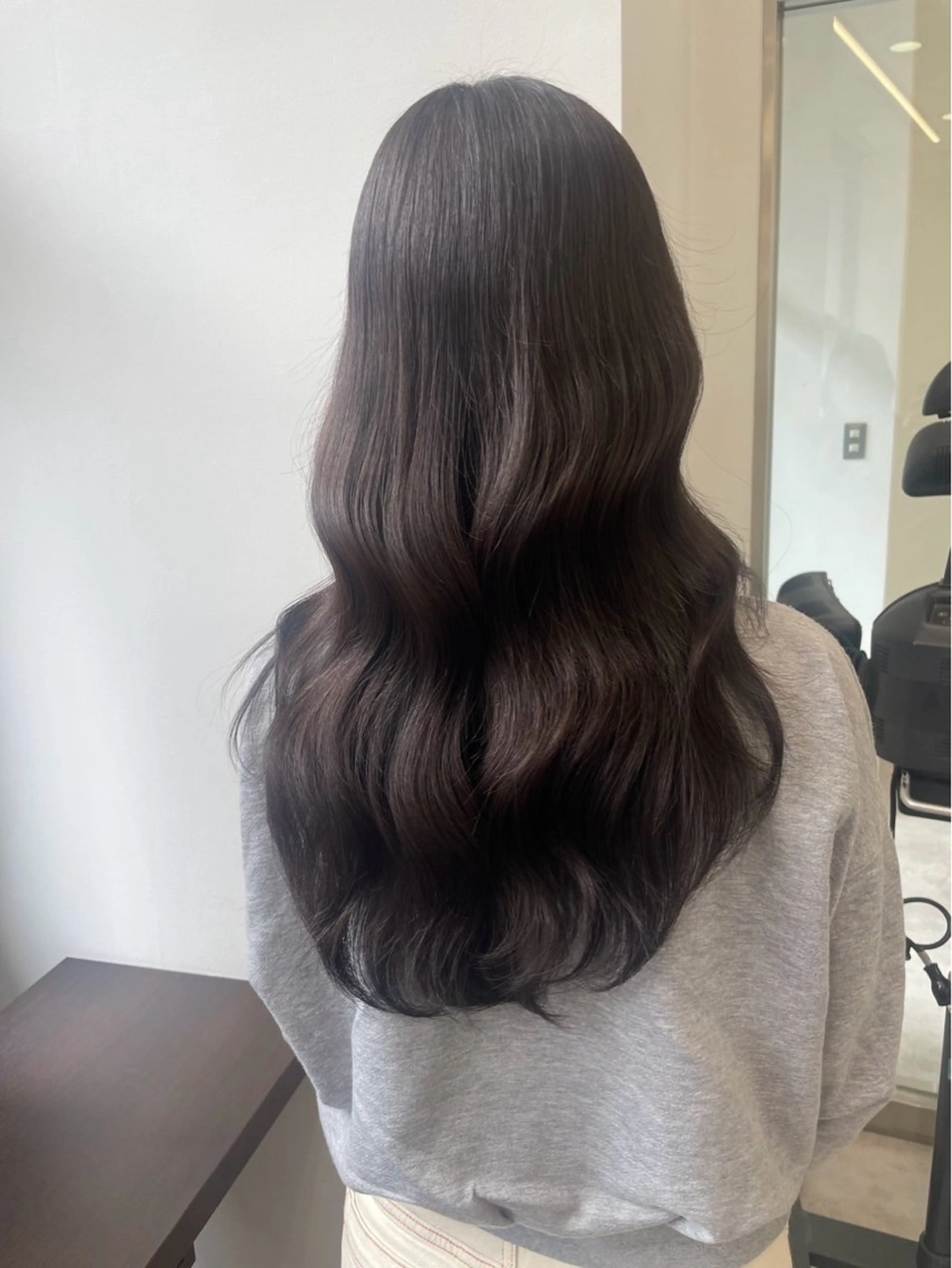 ロング カラー カット ヘアカラー 🤎渋谷髪質改善 ｜mei🤎のヘアスタイル