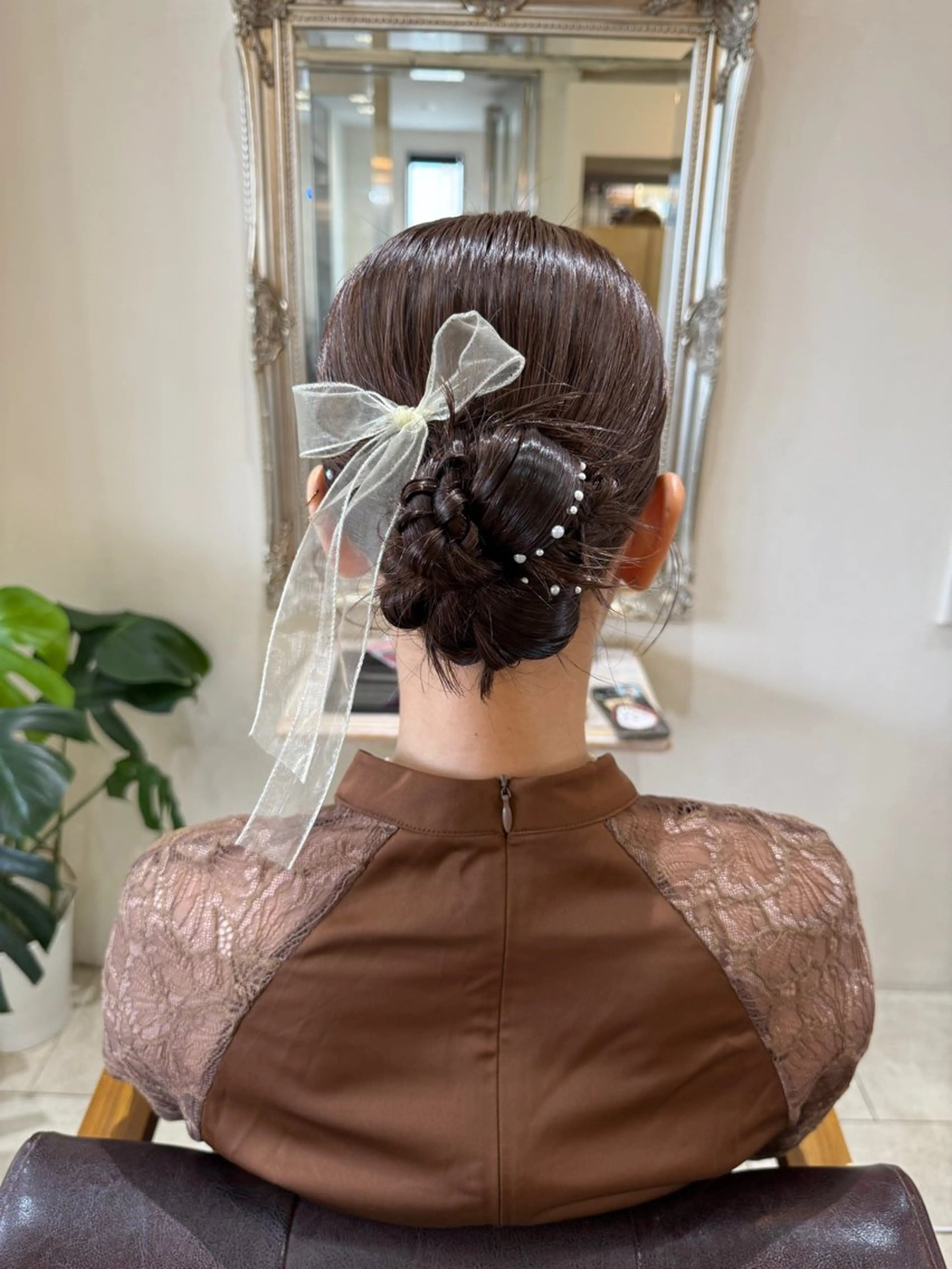 ロング ヘアセット Maho/海外 レイヤー/ハイトーンのヘアスタイル