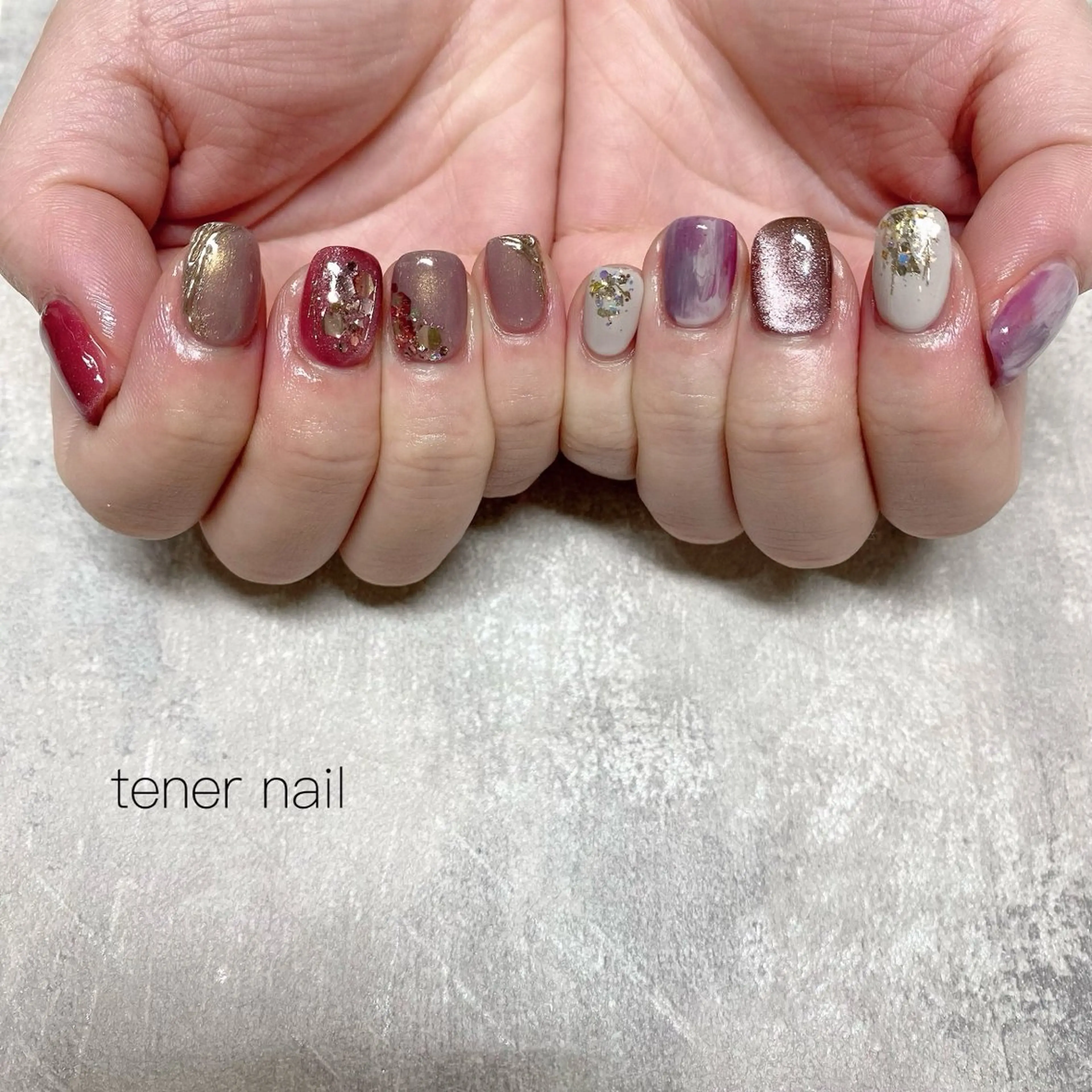 ネイル ニュアンスネイル ハンドネイル tener  nail  テネルネイル所属・テネルネイル tener nailのネイルデザイン