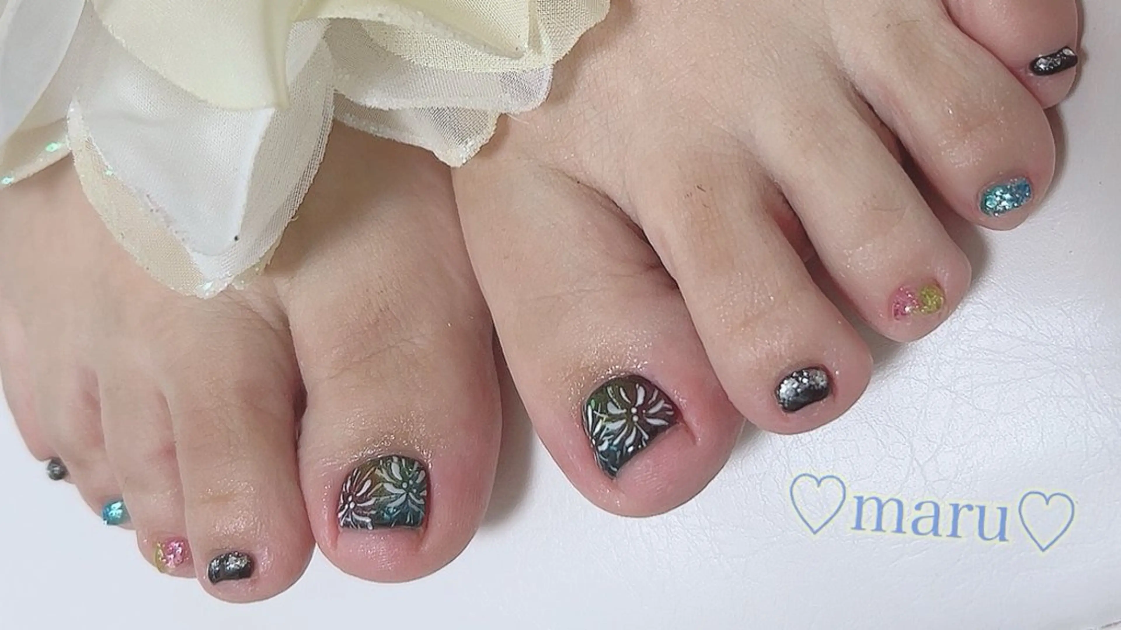 ネイル ハンドネイル フットネイル まるみ ♡のその他イメージ