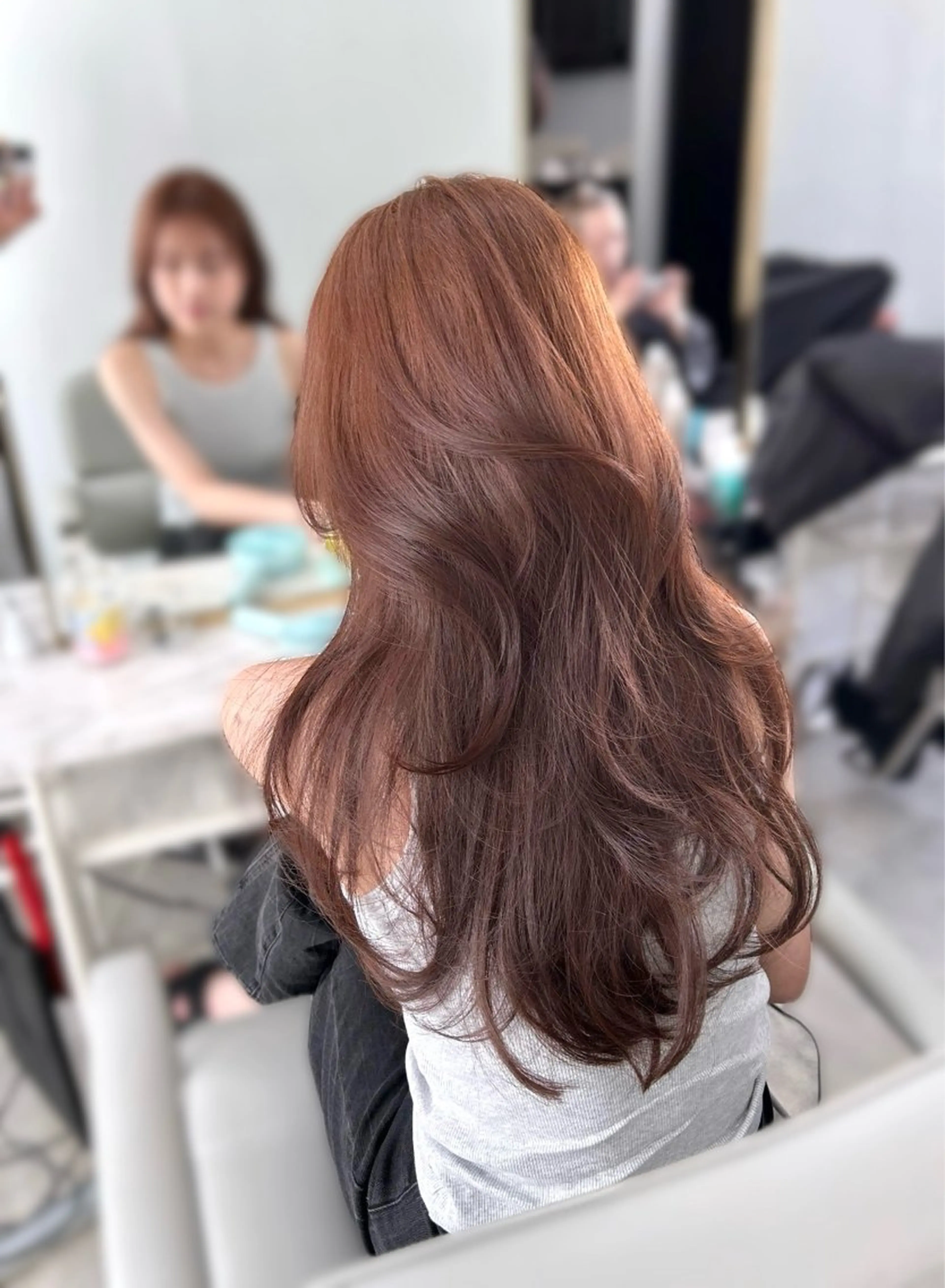 ロング カラー カット ヘアカラー トリートメント I’ve所属・💘大人可愛く💘 Natsuki❥❥❥のヘアスタイル