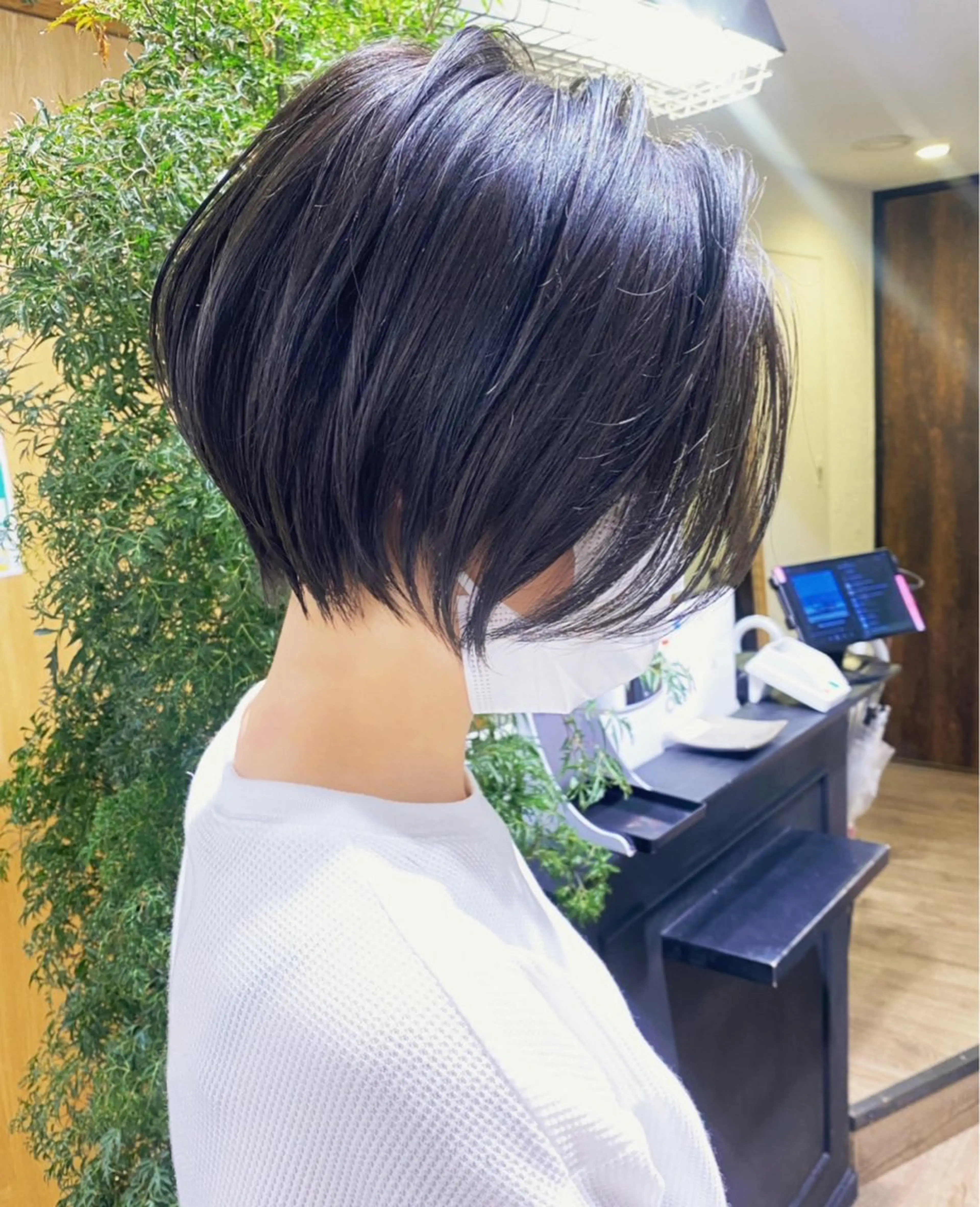 ショート ショートボブ ハンサムショート 丸みショート ボブ ショートヘア ショート/レイヤー/ 無料/表参道/荒砂のヘアスタイル