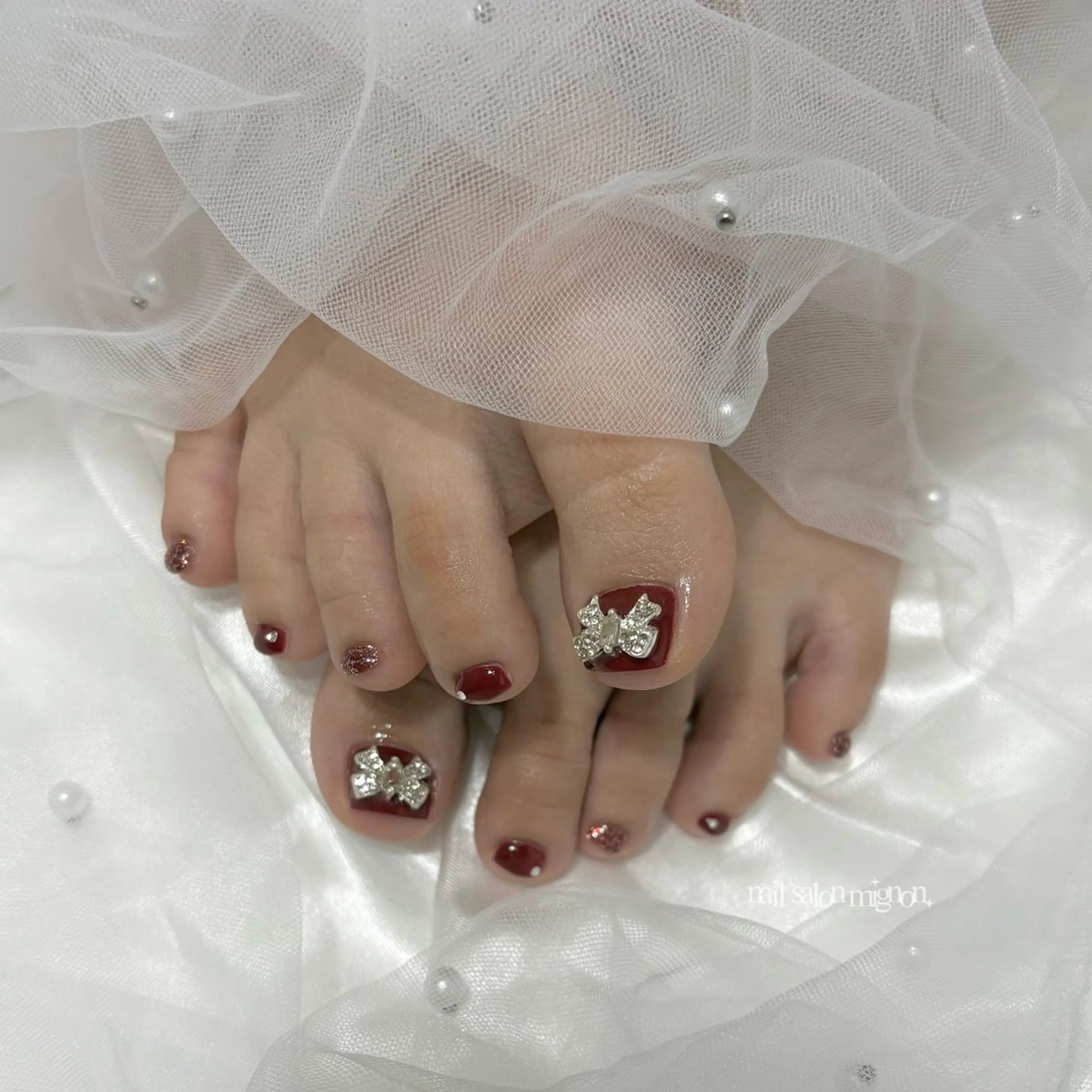 【フット定額】デザインコース🦖⸒⸒(オフ無し)の写真