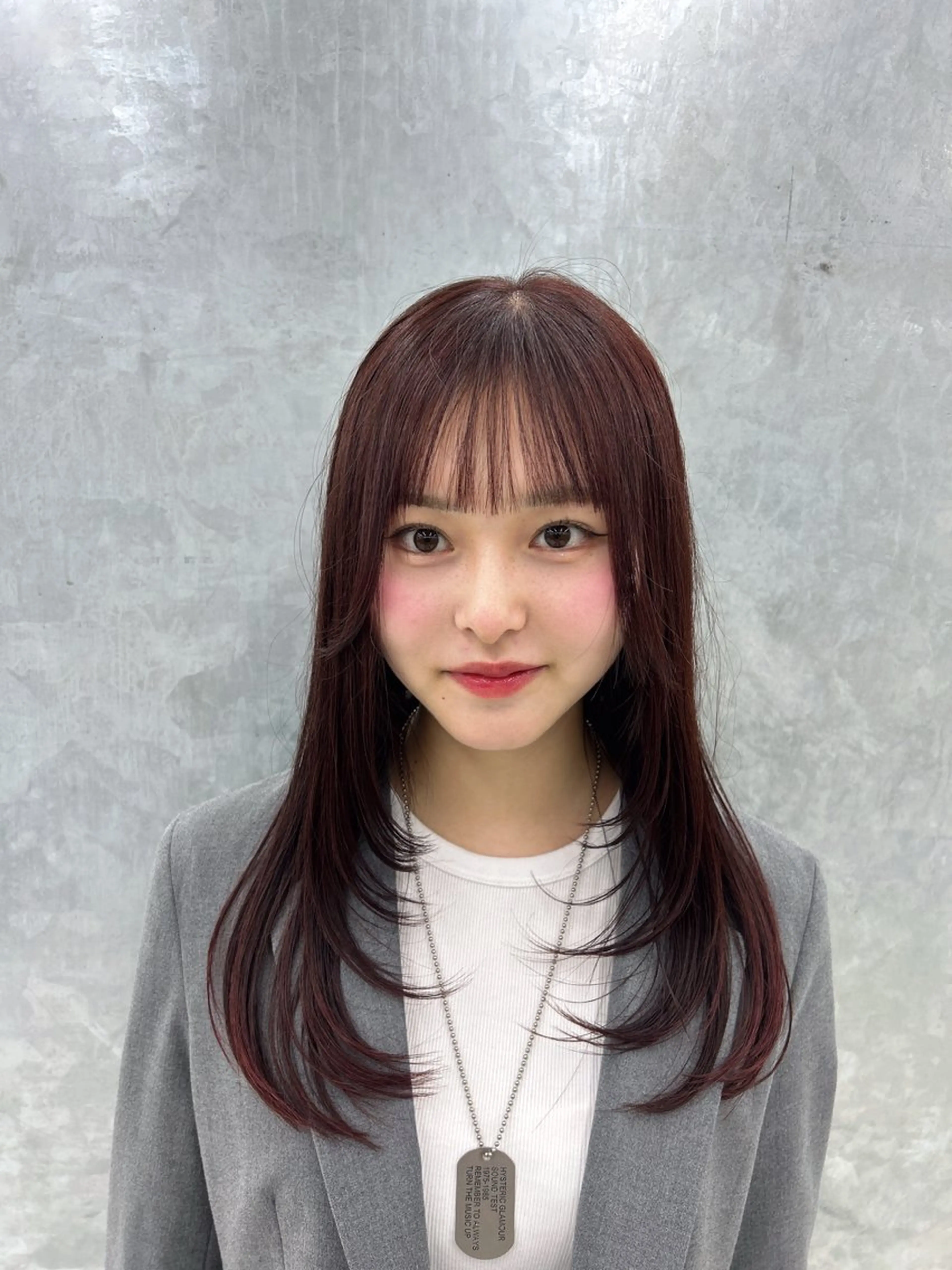 ロング カラー 顔周りカット レイヤーカット BASSA池袋 Rera/レイヤーのヘアスタイル