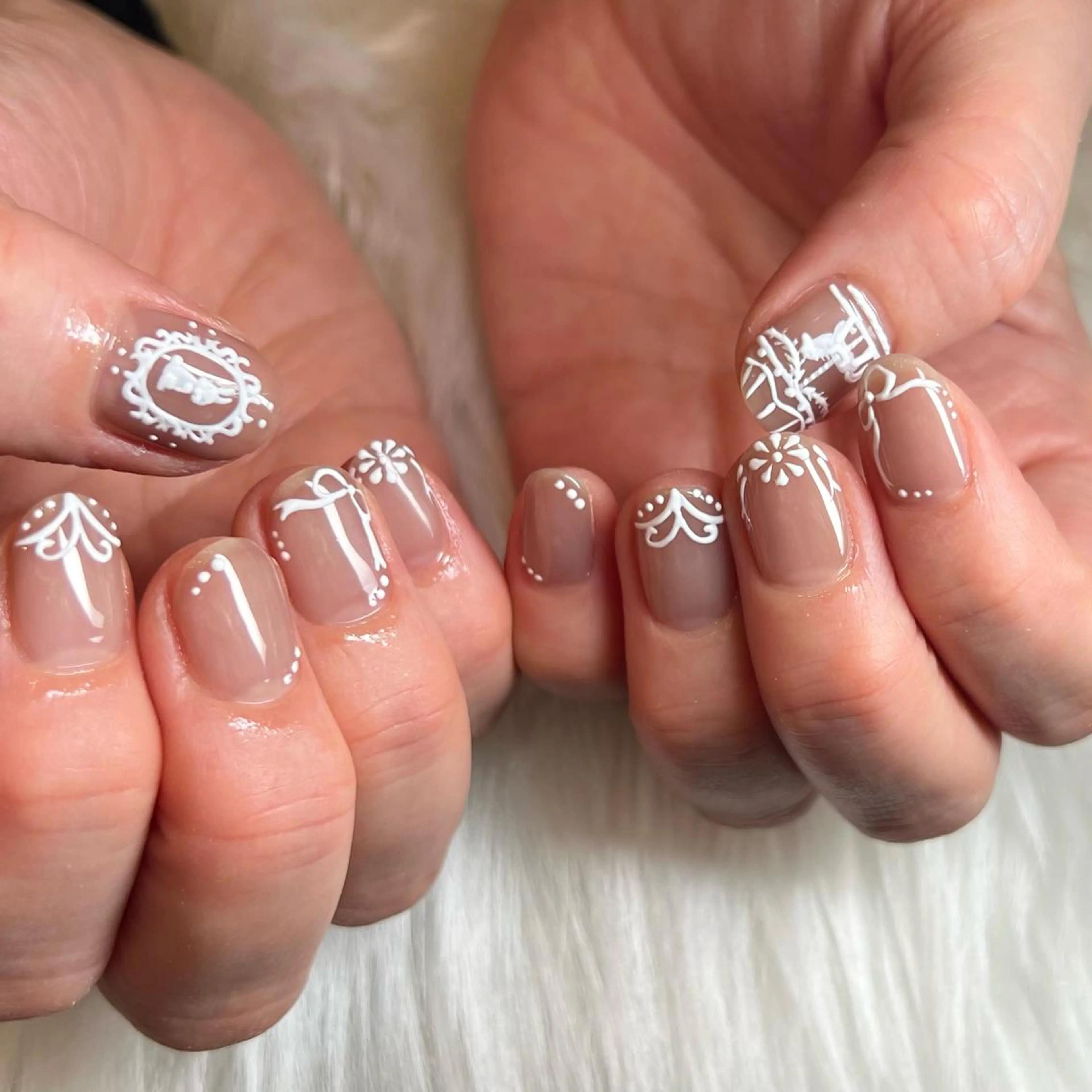 ネイル アートネイル 藤本 楓のネイルデザイン