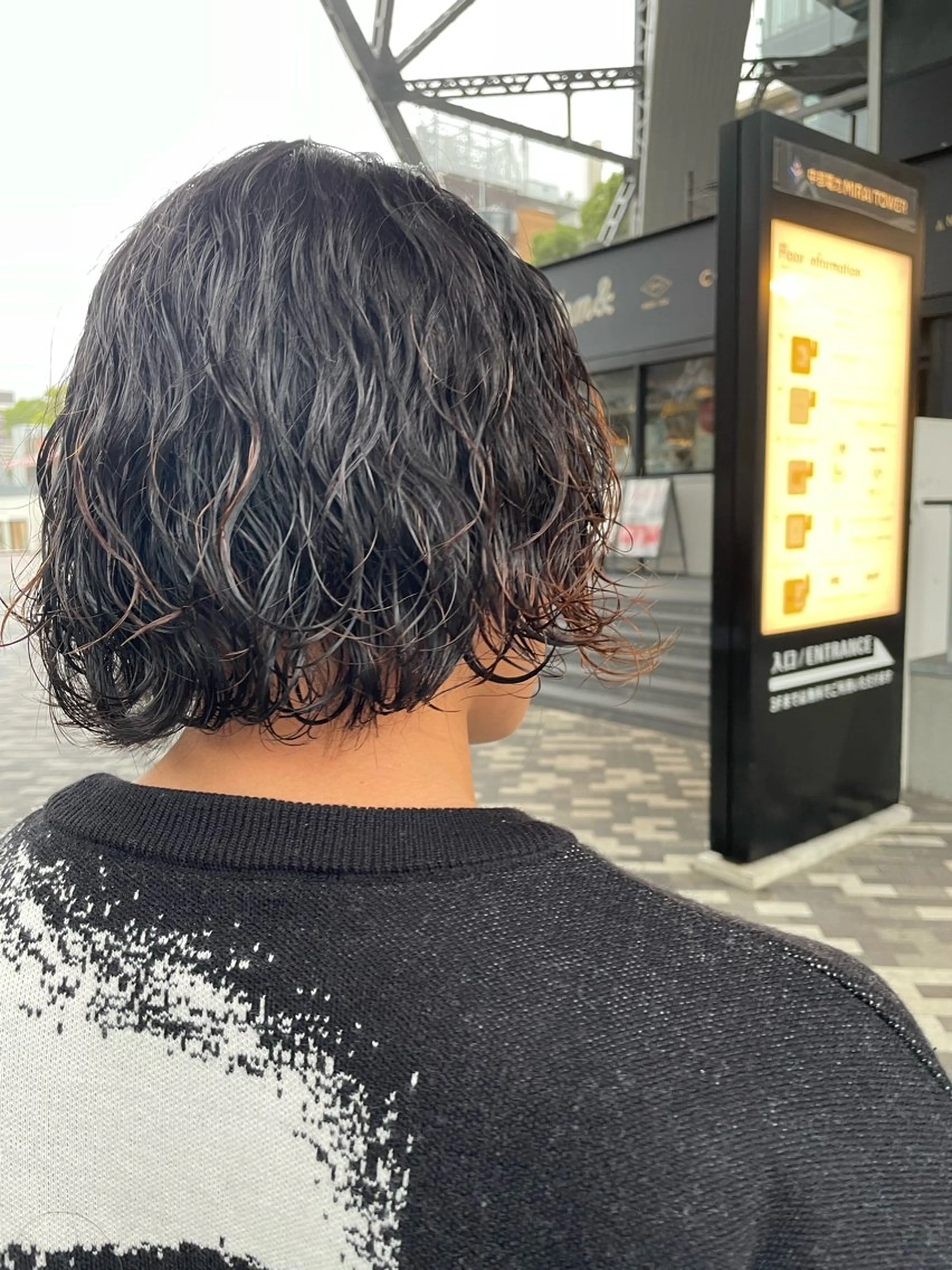 ミディアム パーマ メンズ 🔱メンズパーマ特化 🔱山下和輝のヘアスタイル