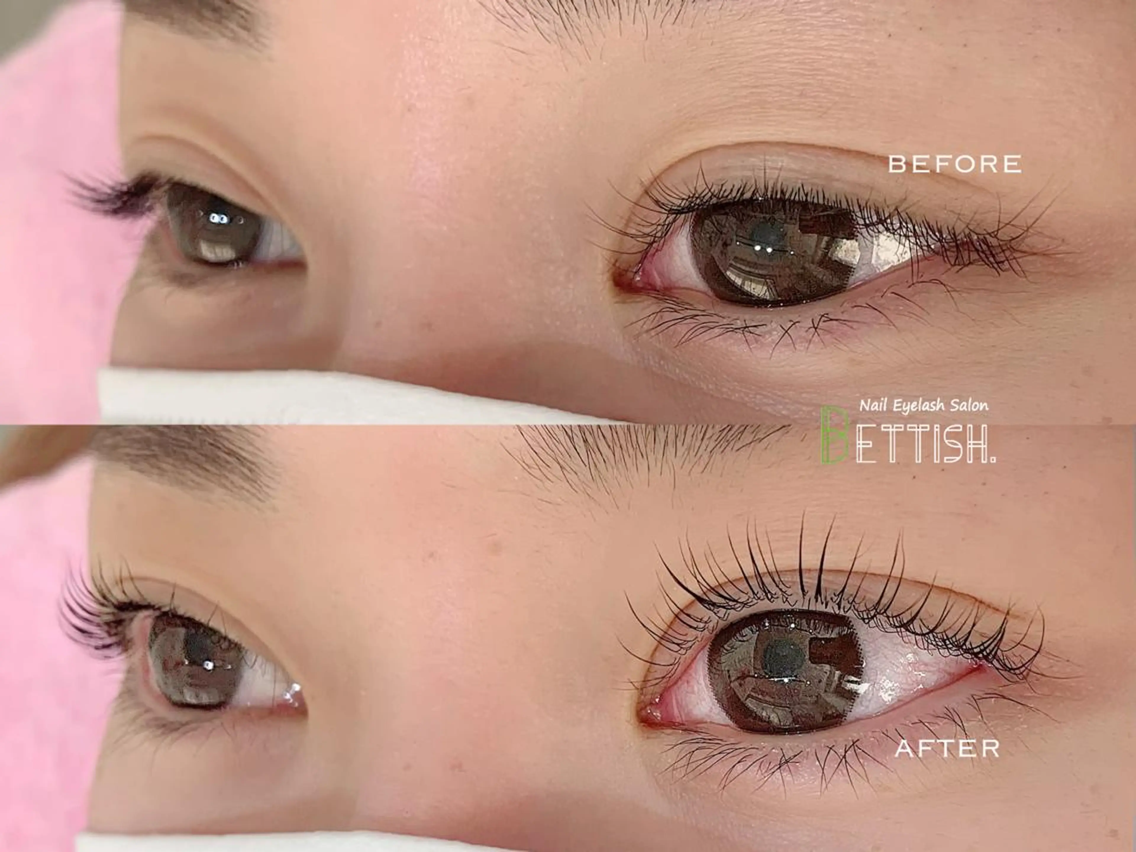 マツエク・マツパ マツパ BETTISH. HARUKA☺︎のマツエク・マツパデザイン