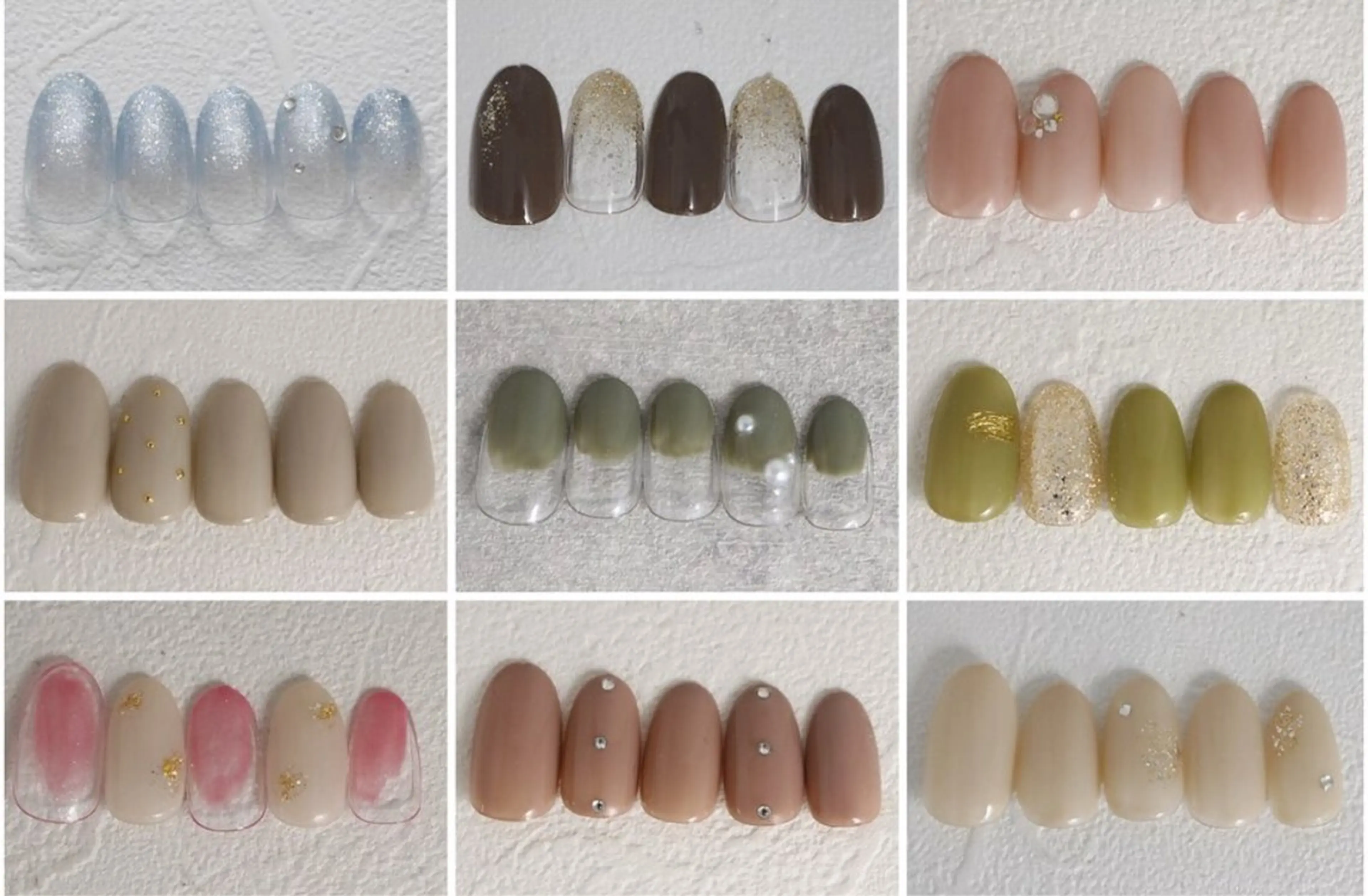 ネイル アートネイル シンプルネイル Crea la Luce京橋店所属・タブチ モモカのネイルデザイン