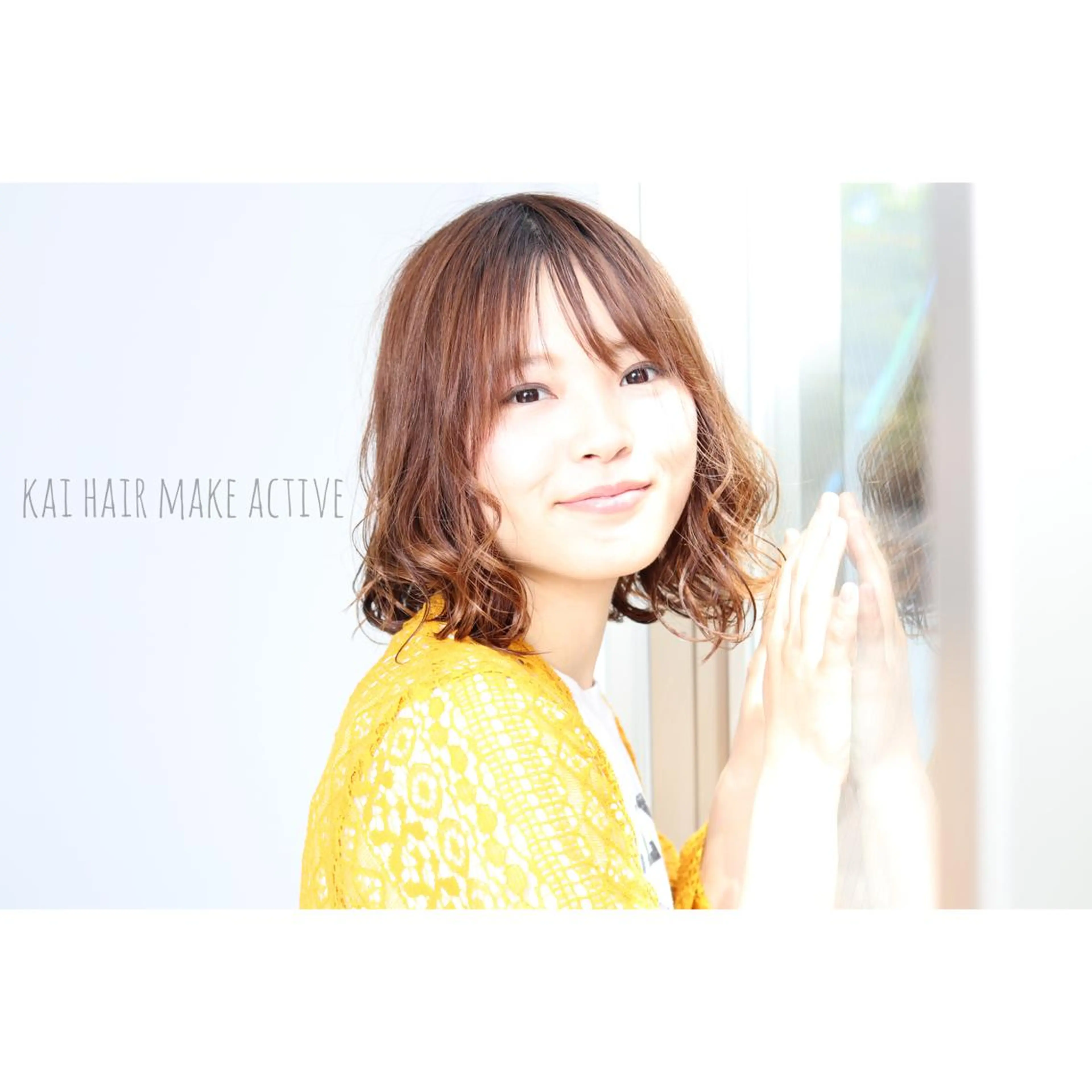 ミディアム 坂東 秀幸のヘアスタイル