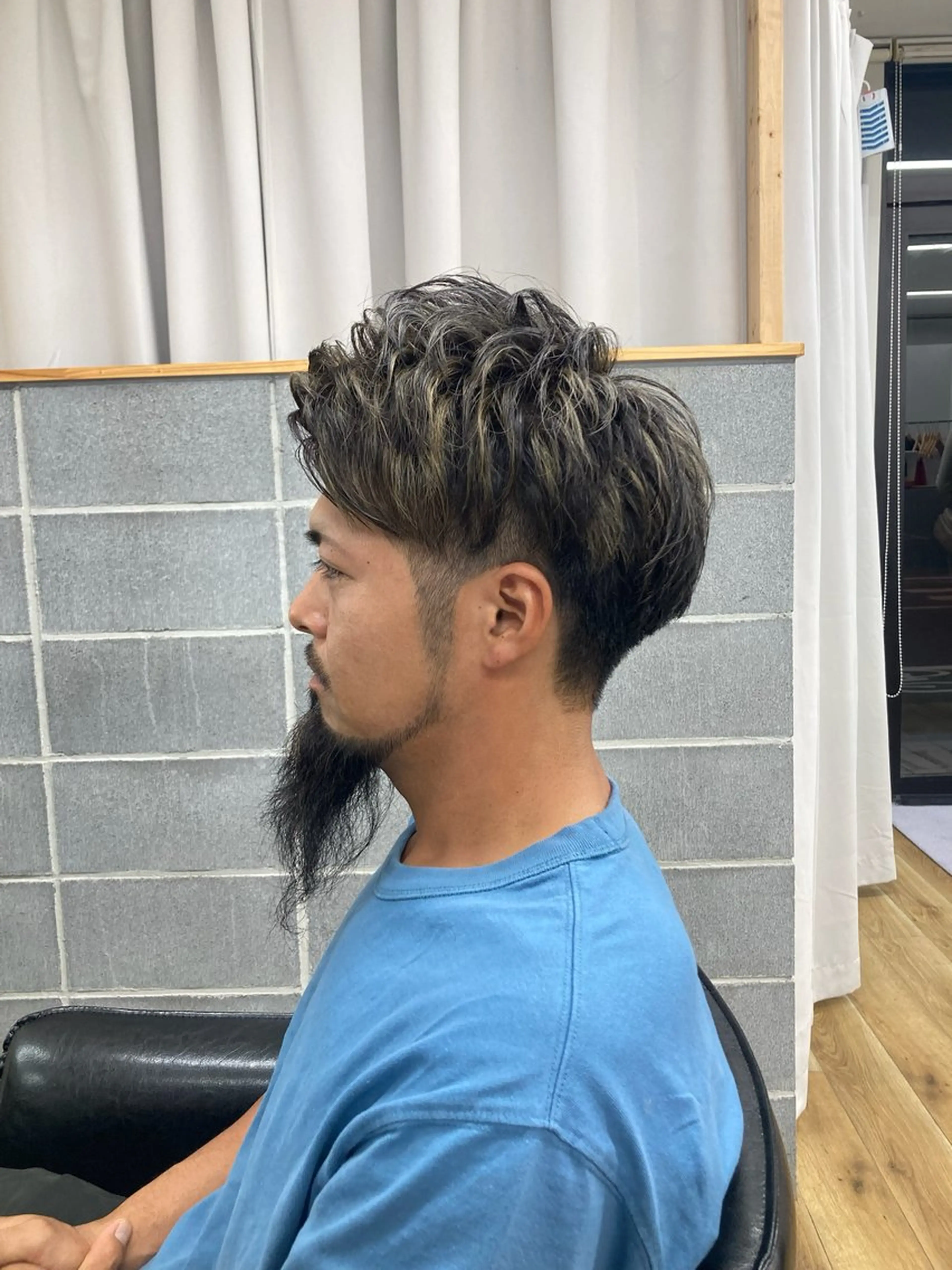 ショート ハイライト ショートヘア カット ヘアカラー メンズ特化/垣見 隼人のヘアスタイル