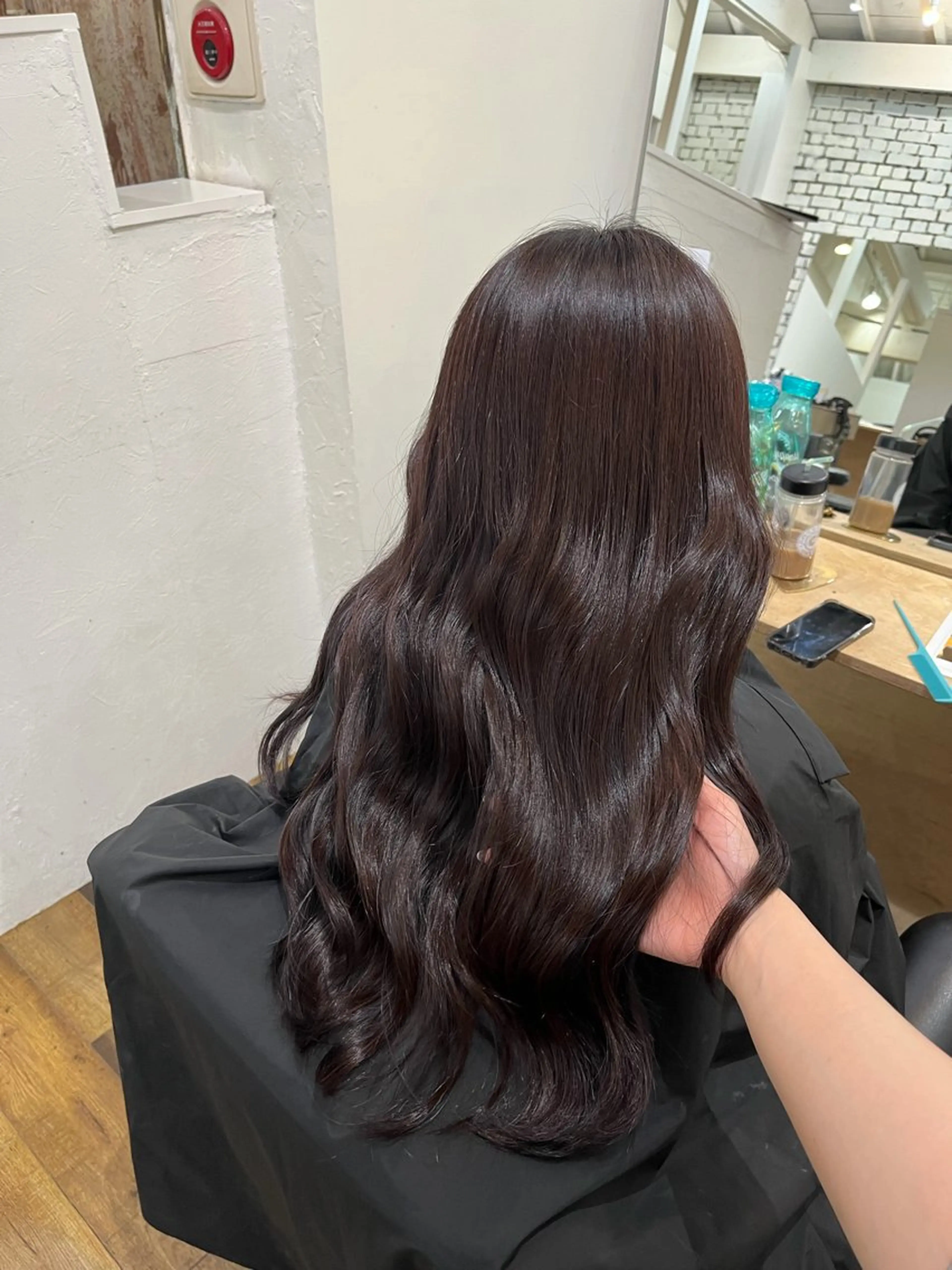 ロング カラー ブラウンカラー R i nのヘアスタイル