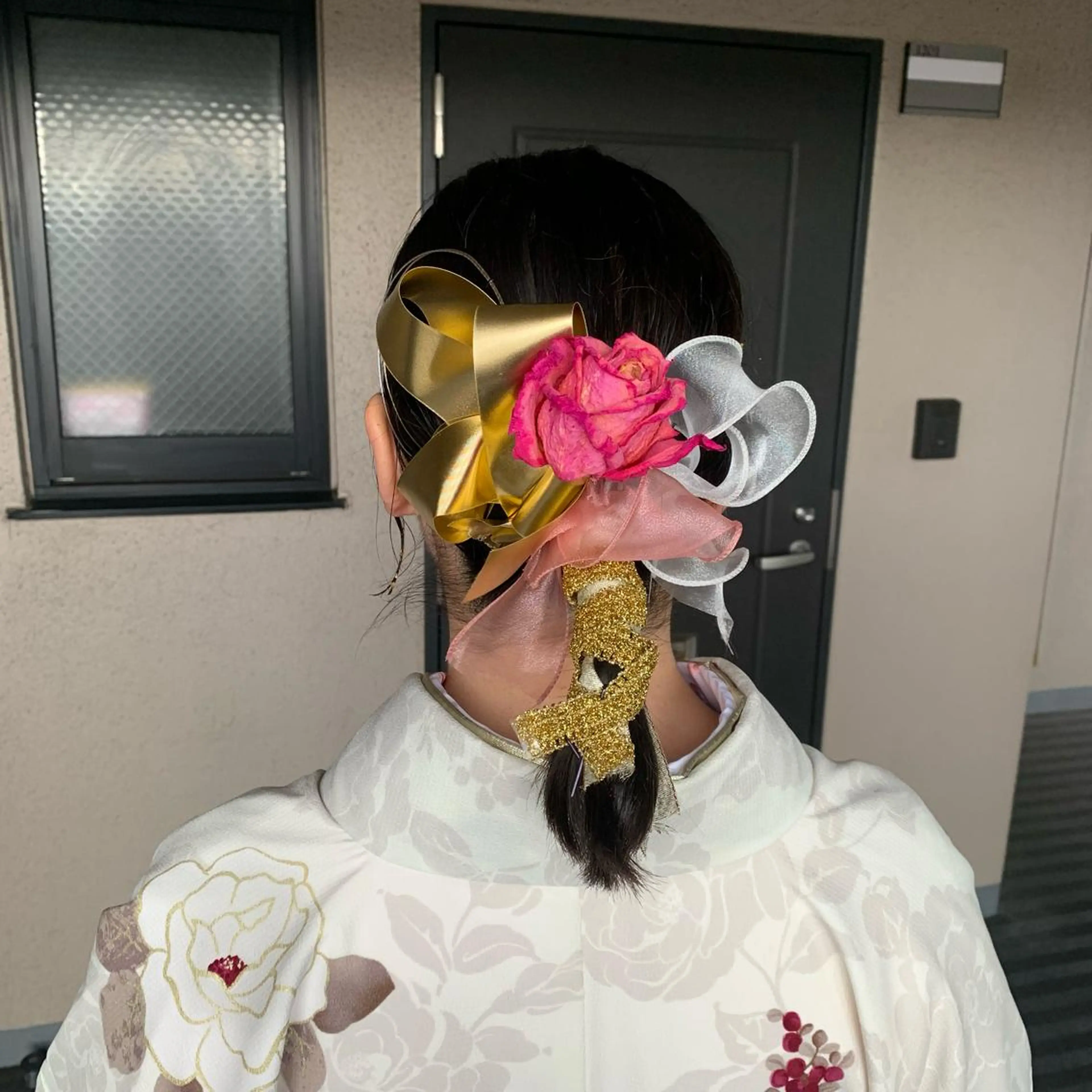 ミディアム 着付け chouette/ 根本優希のヘアスタイル