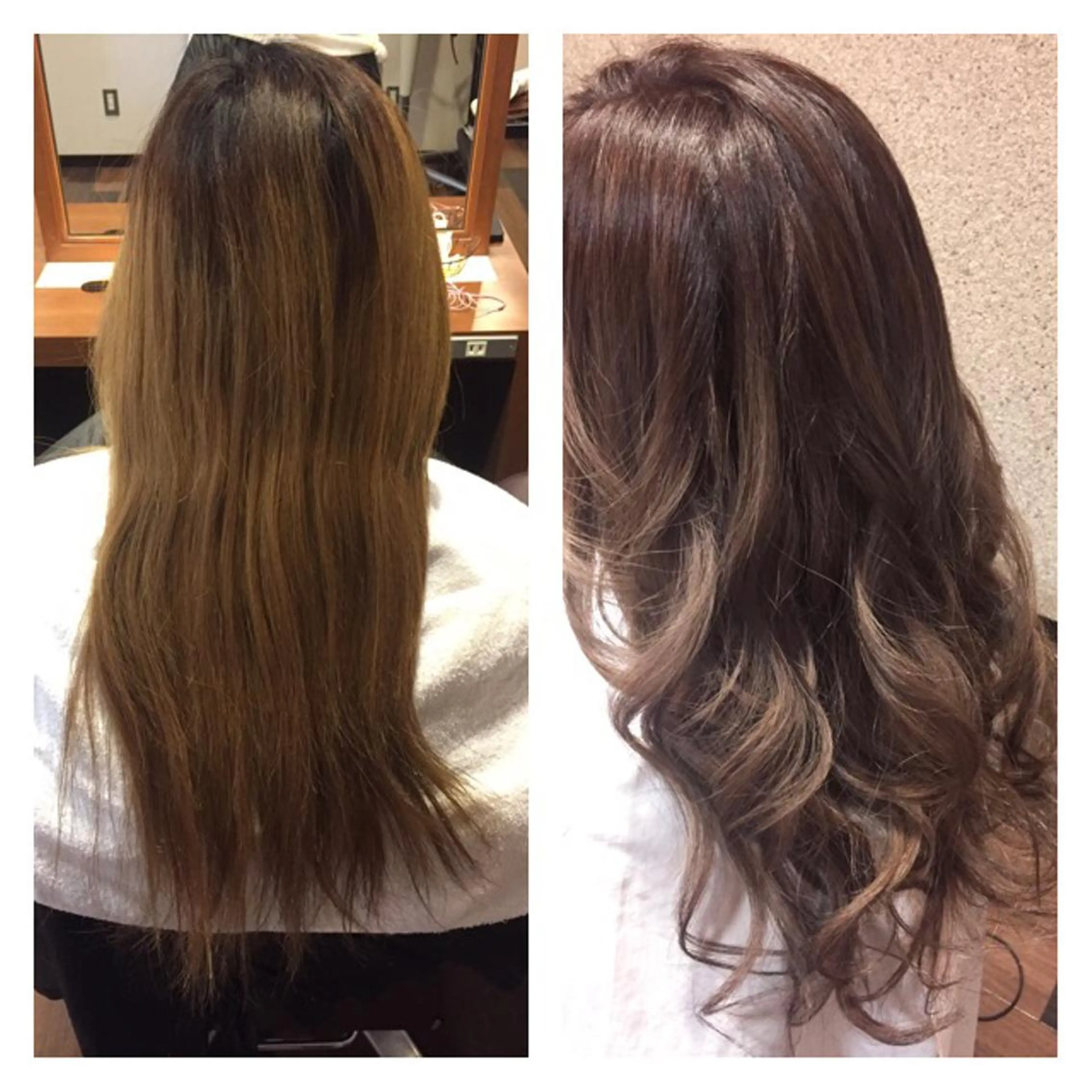 カラー アッシュ ブリーチ 透明感カラー ハイライトカラー 伊藤 優希のヘアスタイル