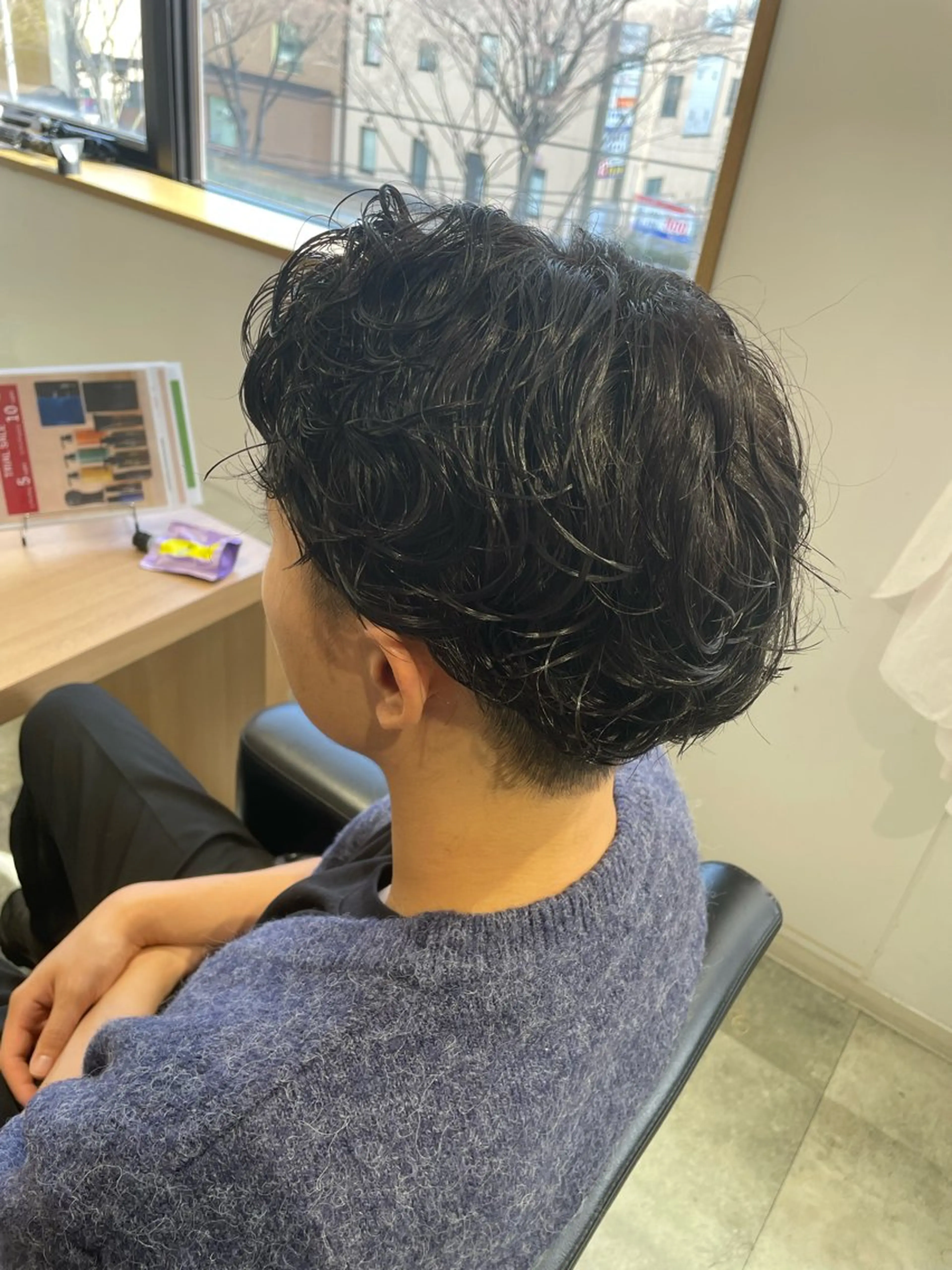 パーマ メンズ メンズパーマ 刈り上げ スパイラルパーマ 長町/酸性ストレート /曲がる縮毛矯正のヘアスタイル