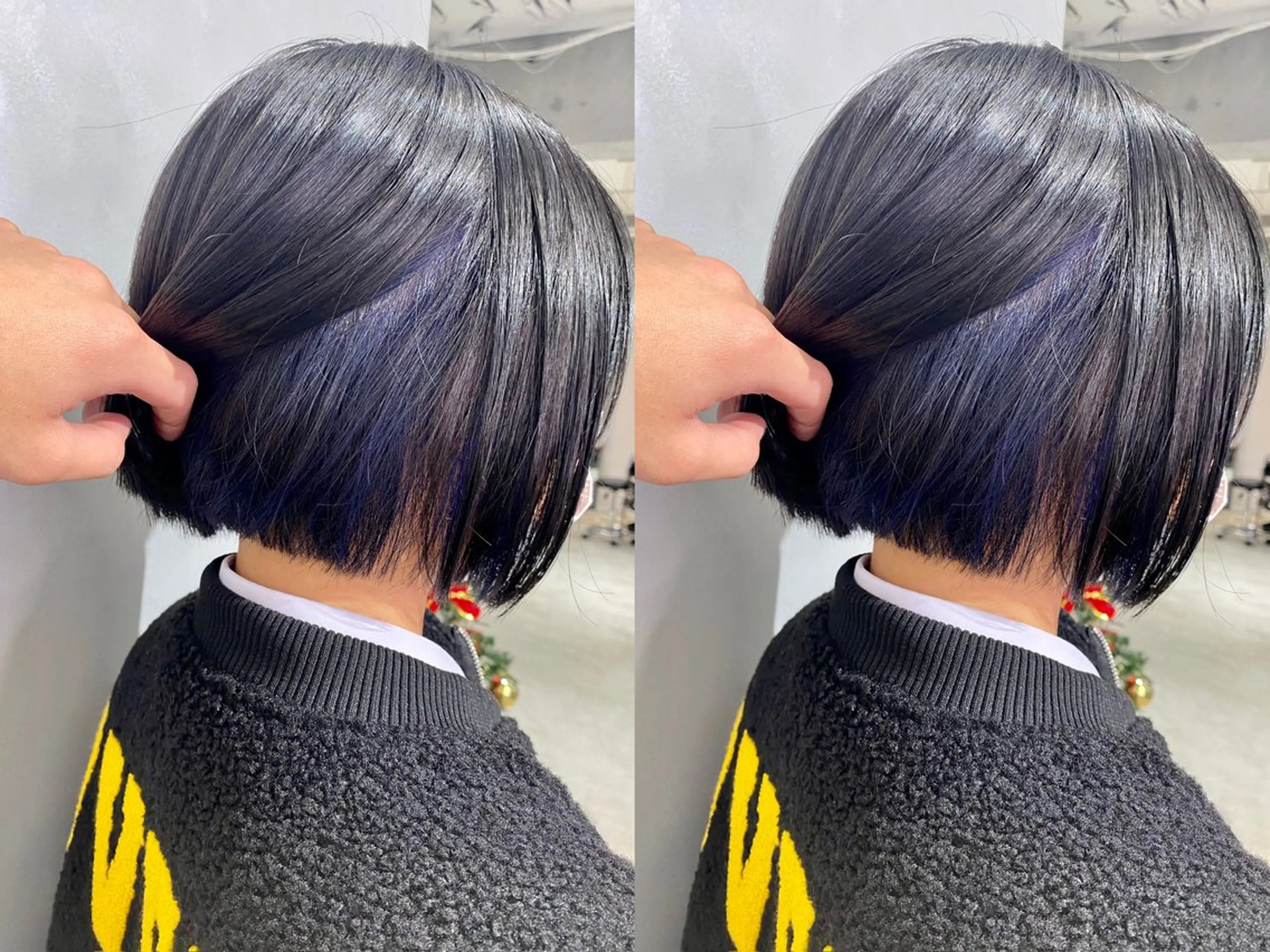 ショート カラー インナーカラー ヘアカラー 髪質改善/縮毛矯正 レイヤー/松川匠のヘアスタイル