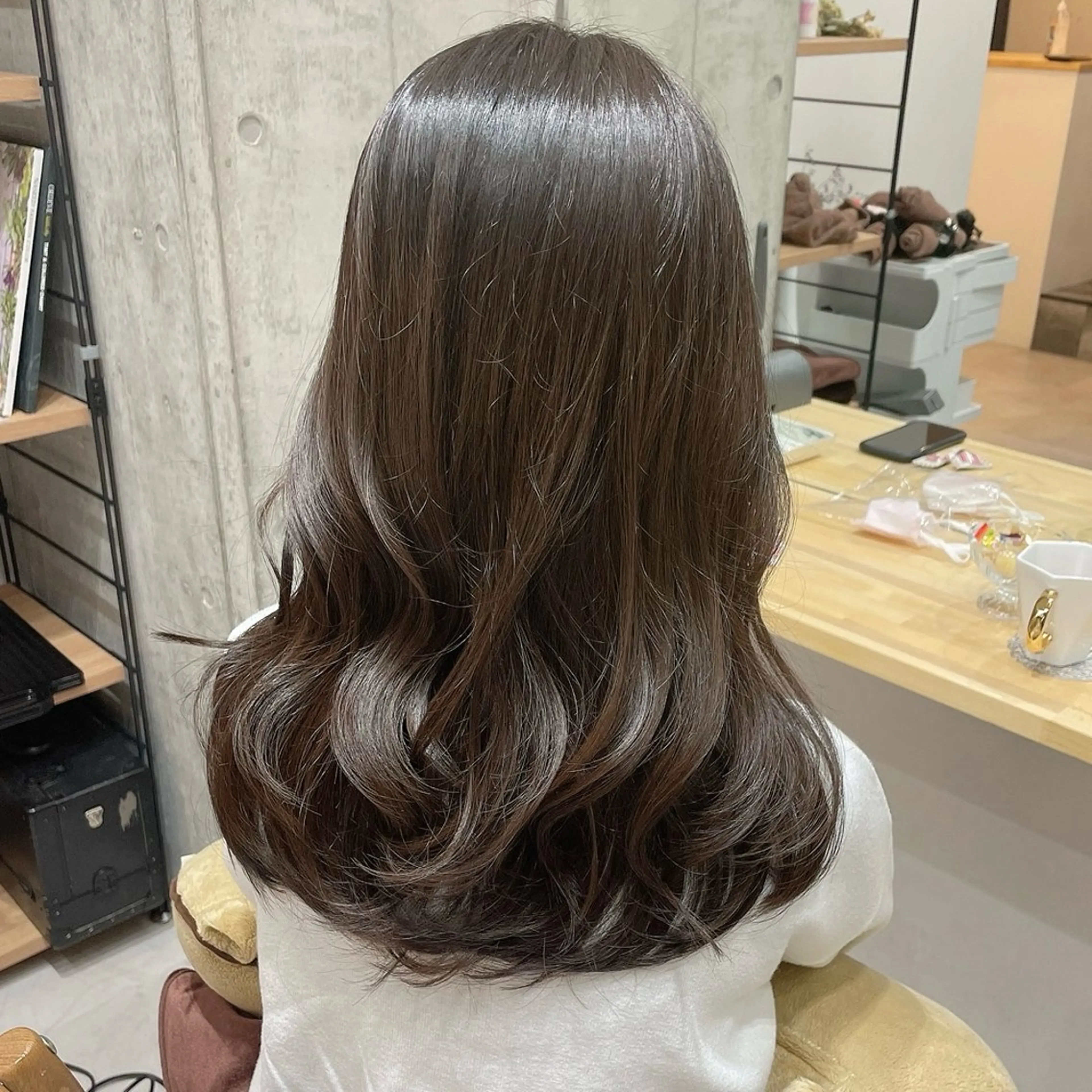ロング カラー ヘアカラー トリートメント 🎀愛されモテ カラー🎀/moeのヘアスタイル