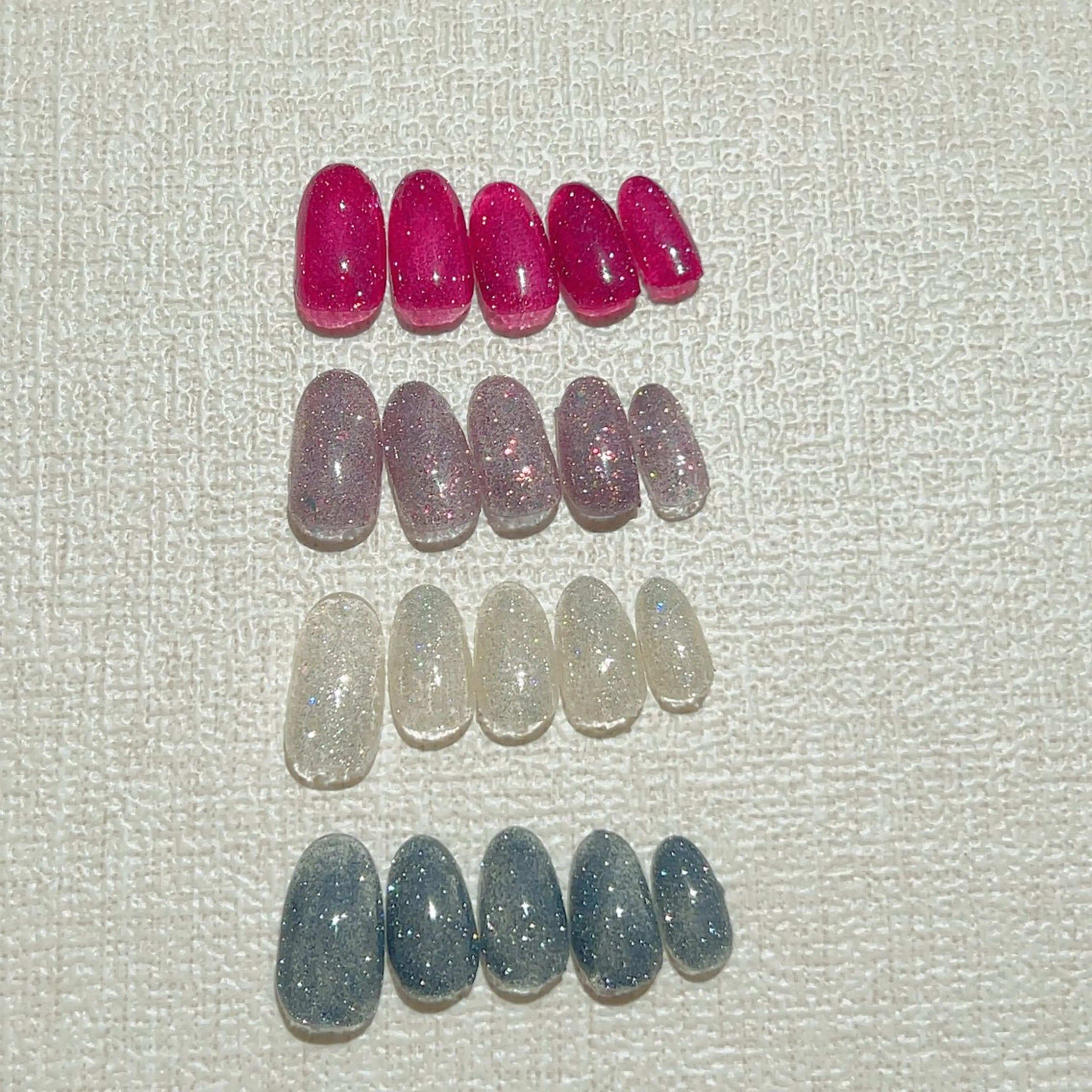 ネイル フラッシュネイル フットネイル キラキラネイル ラメ(グリッター) non nail ⭐︎のネイルデザイン