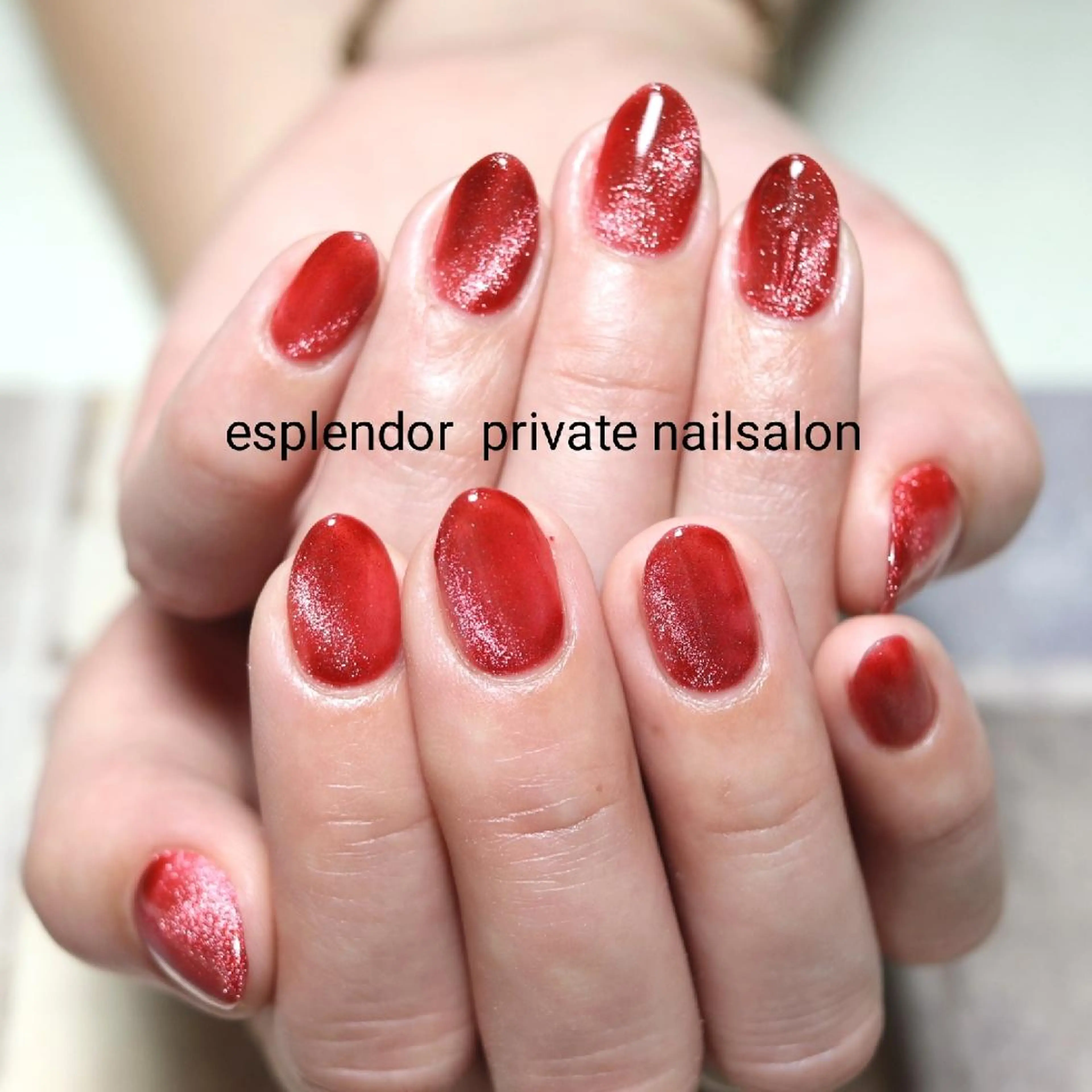 ネイル ジェルネイル マグネットネイル ワンカラーネイル ハンドネイル フットネイル ハンドケア esplendor  エスプレンドル所属・esplendor  エスプレンドルのネイルデザイン