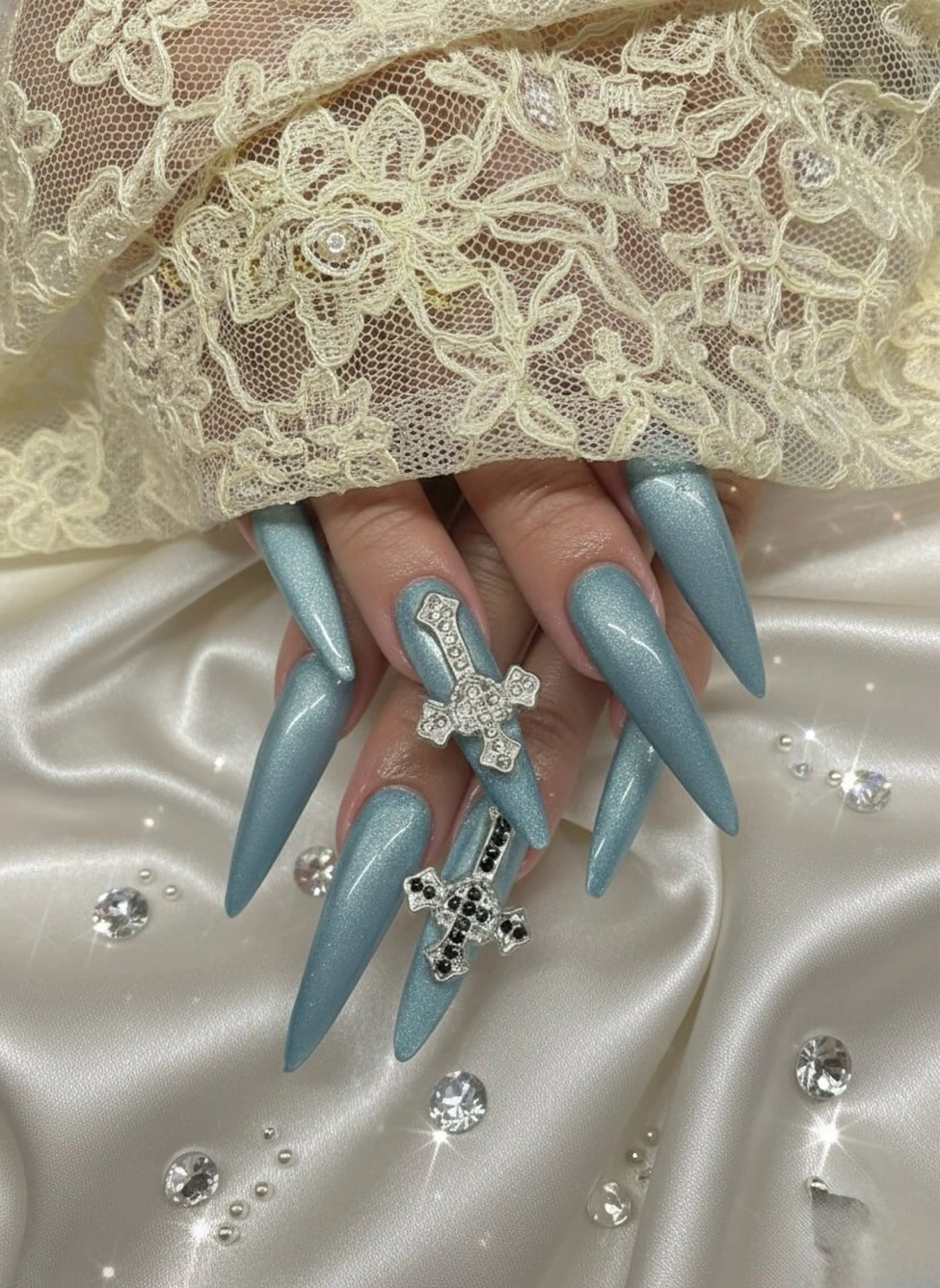 ネイル マグネットネイル ハンドネイル TUNEHA堂 矢場町栄5丁目のネイルデザイン