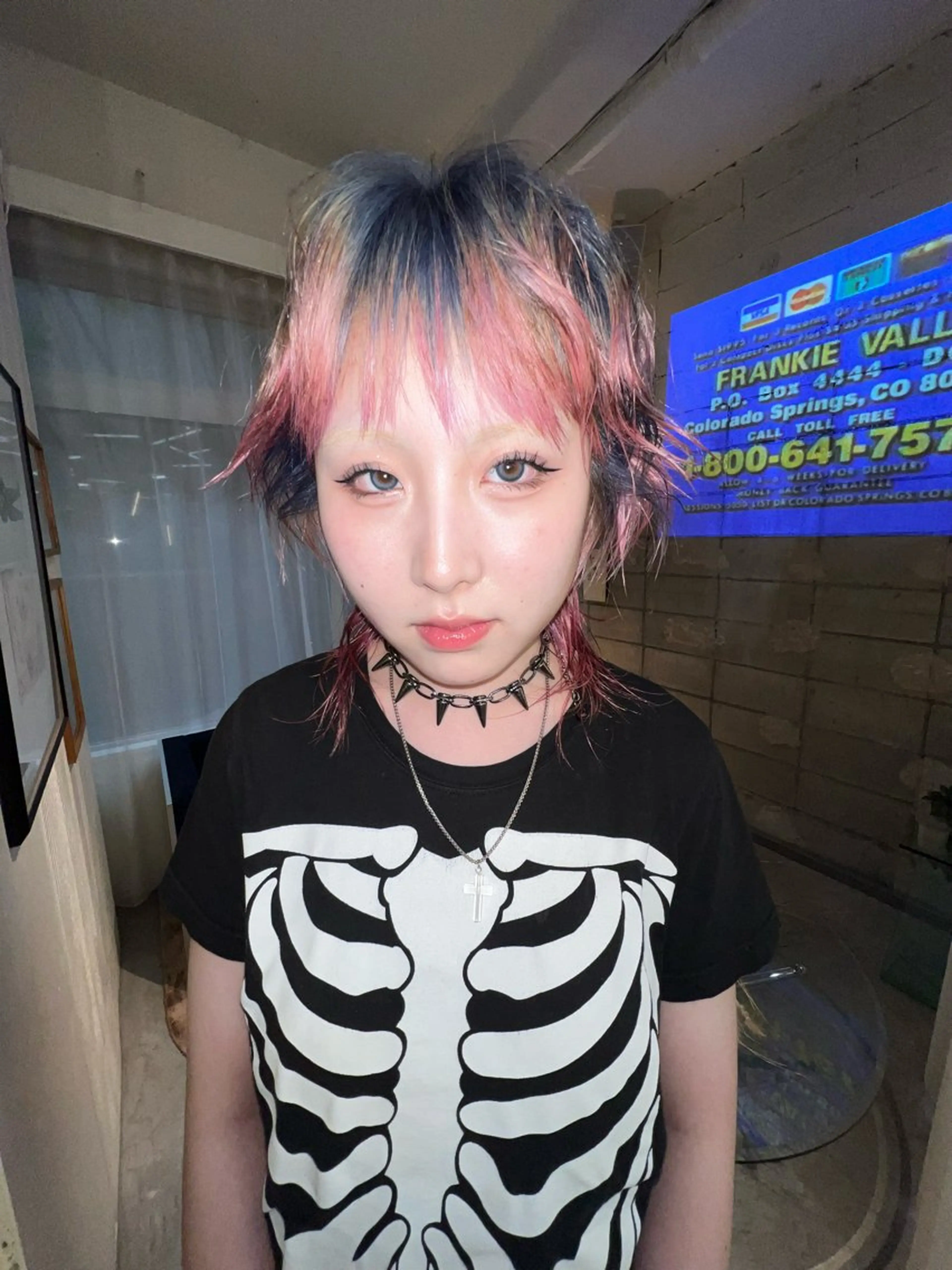 ミディアム カラー カット ヘアカラー haco＋所属・圧倒的デザイン力 店長🎨RENAのヘアスタイル