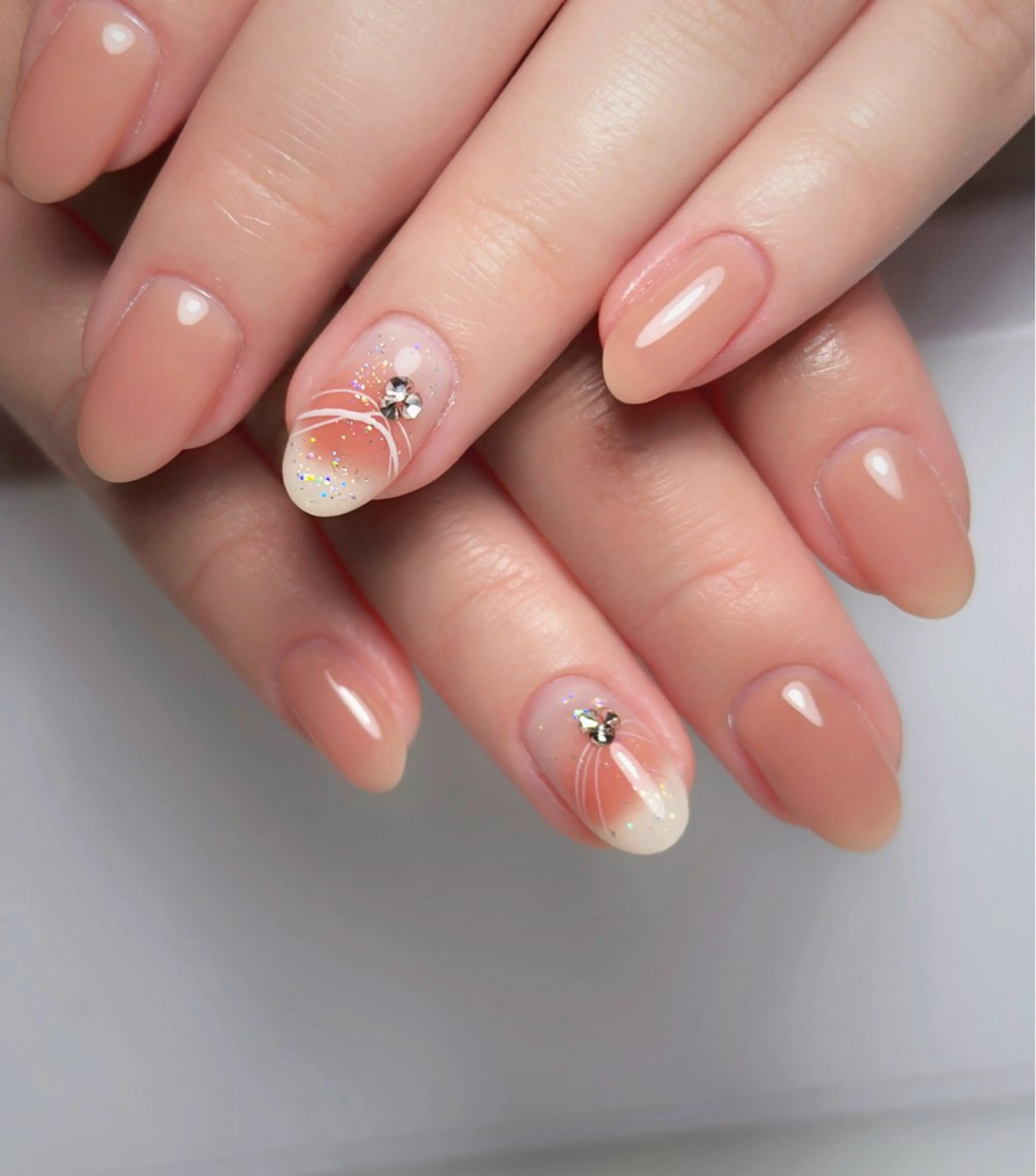 ネイル ハンドネイル 👍thumbs up nail👍のネイルデザイン