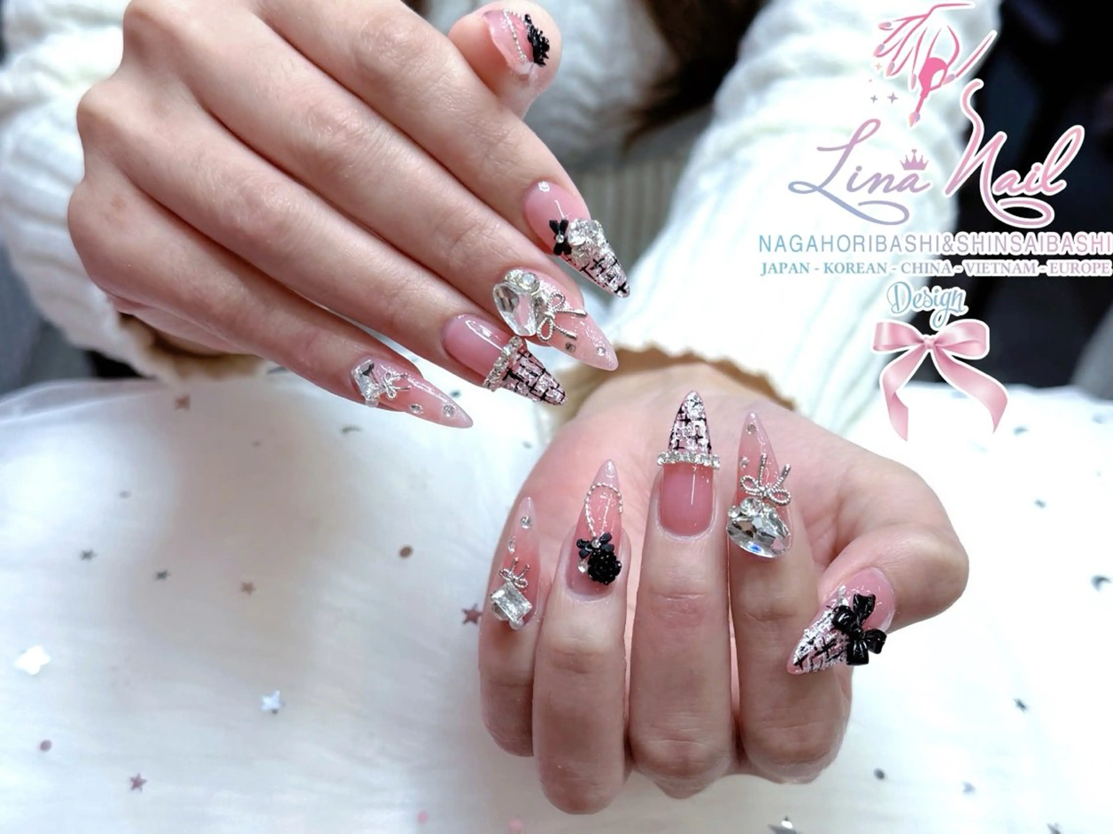 ネイル フットネイル ジェルネイル 持ち込み ネイルチップ ハンドネイル リナネイル 長堀橋店/東心斎橋店のネイルデザイン