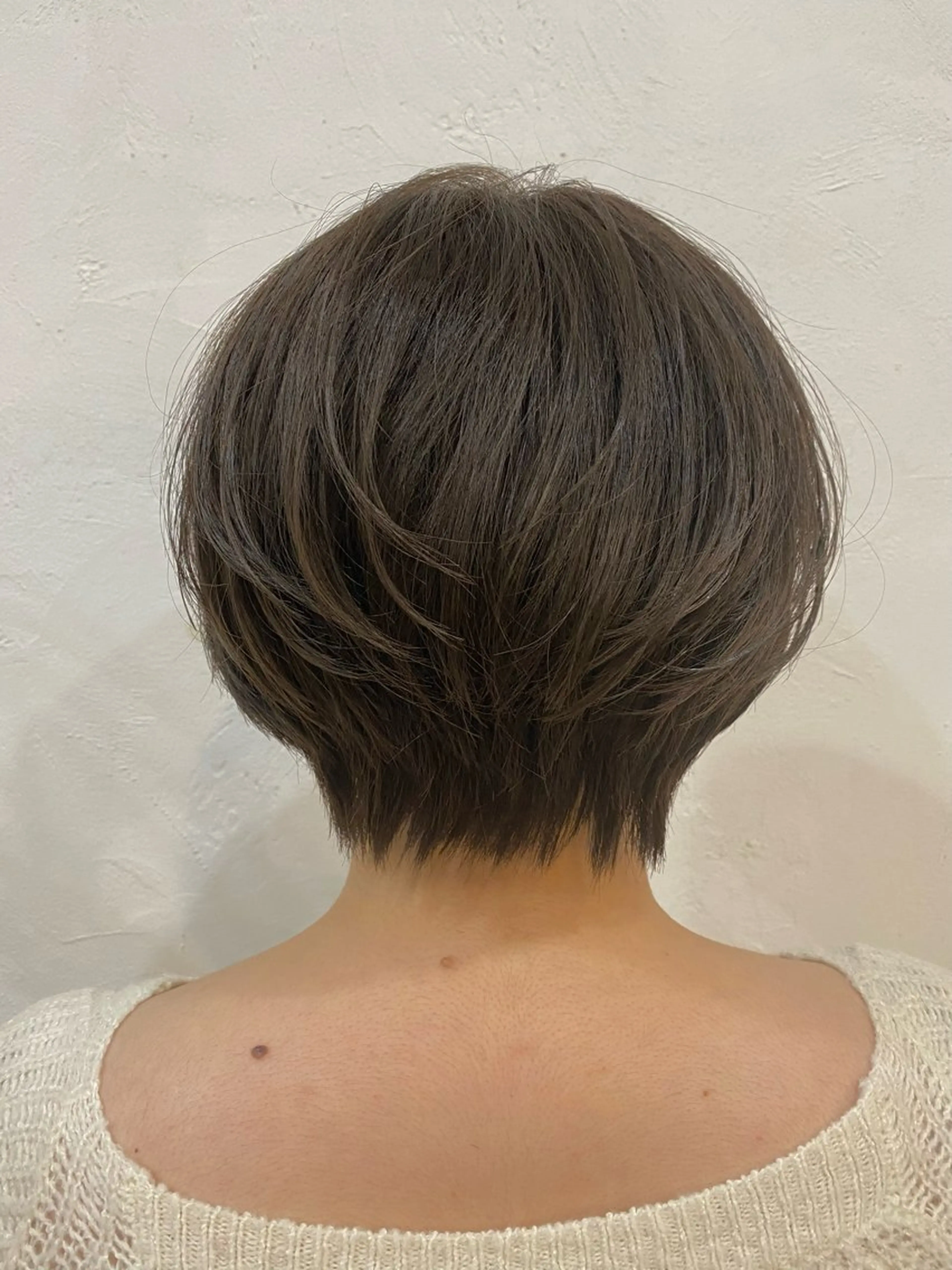 ショート 透明感カラー🍃 レイヤースタイル✨葵のヘアスタイル