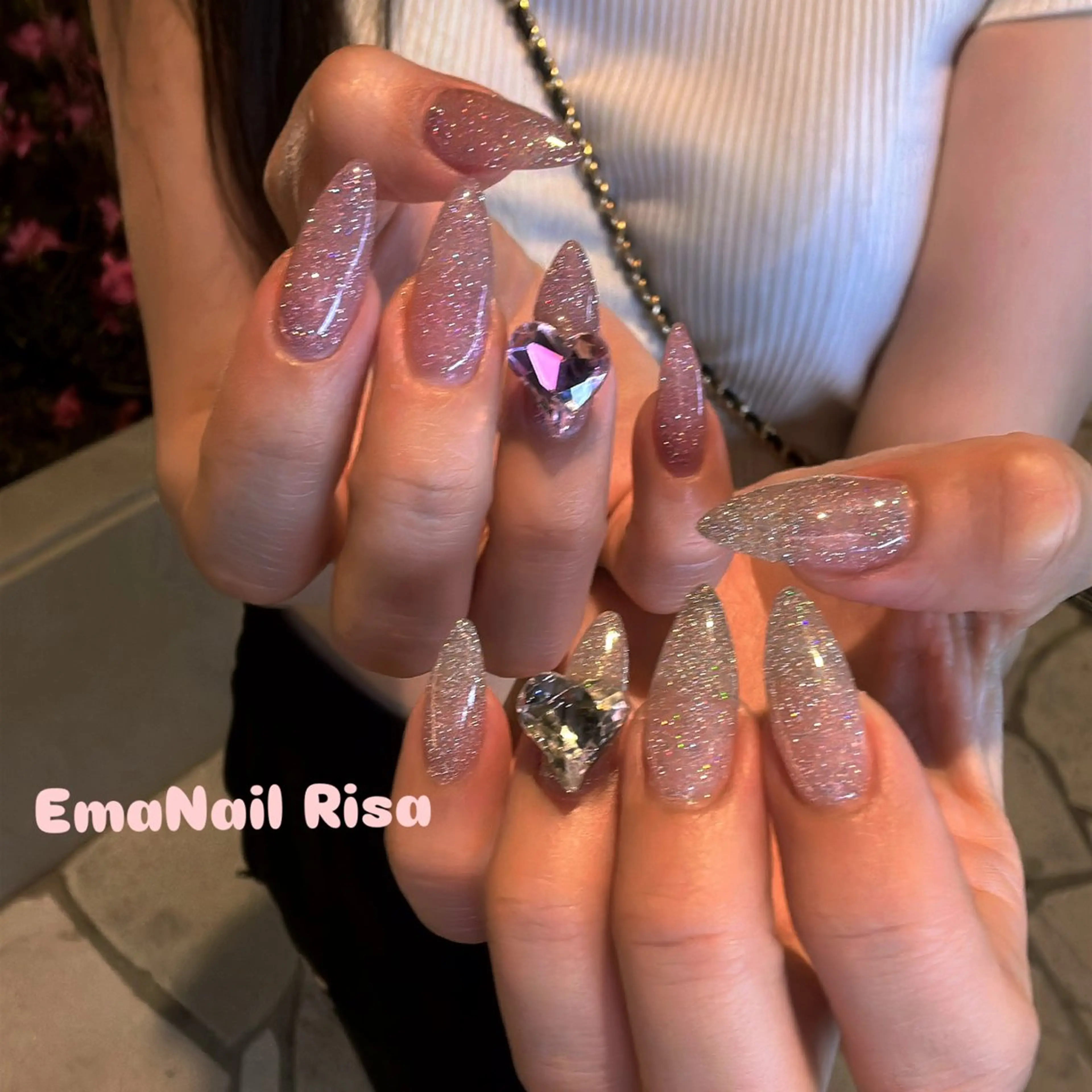 ネイル フラッシュネイル EmaNail天満橋店所属・EmaNail Risaのネイルデザイン