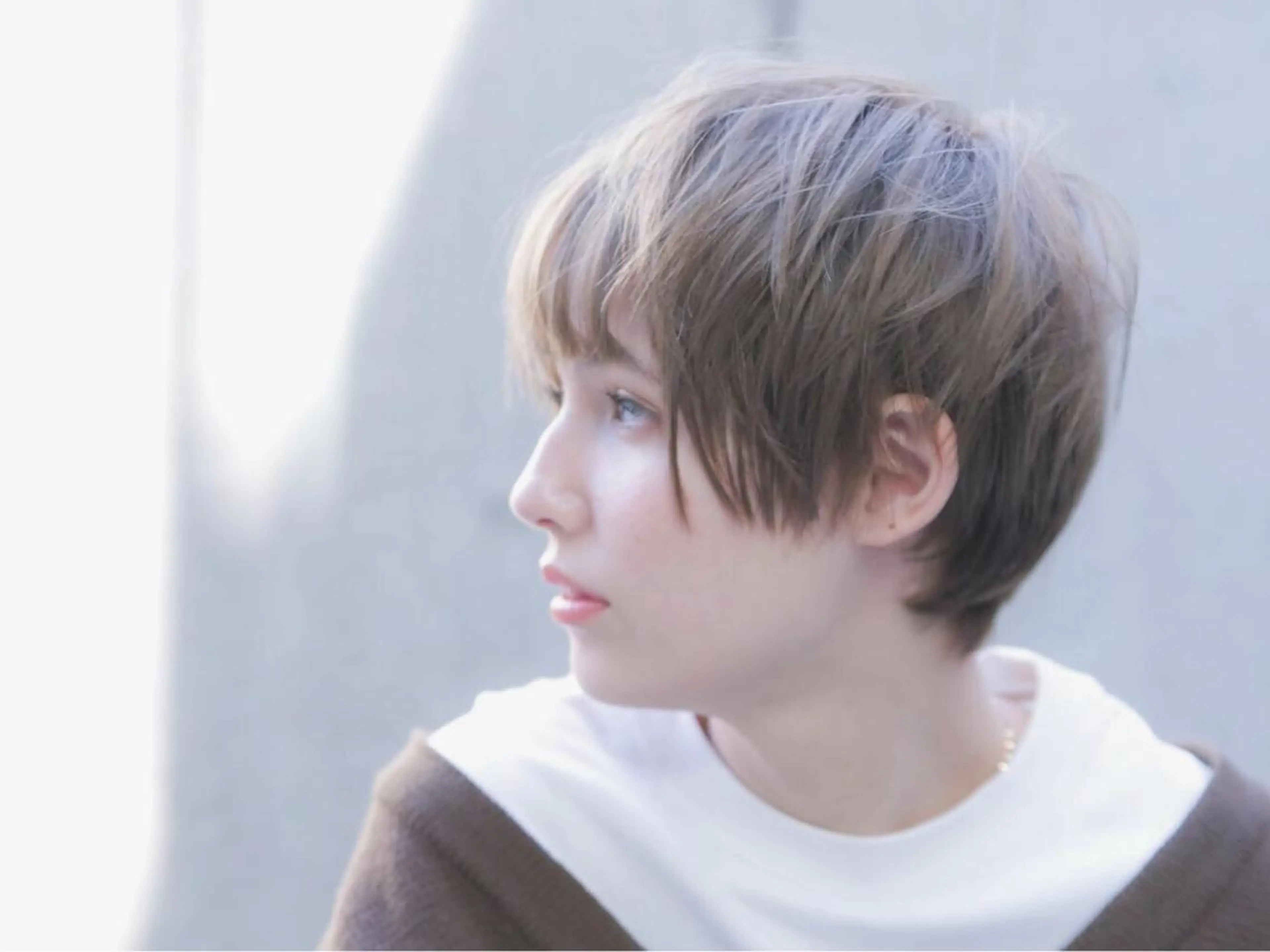 ショート カラー hao所属・西山 頌太のヘアスタイル