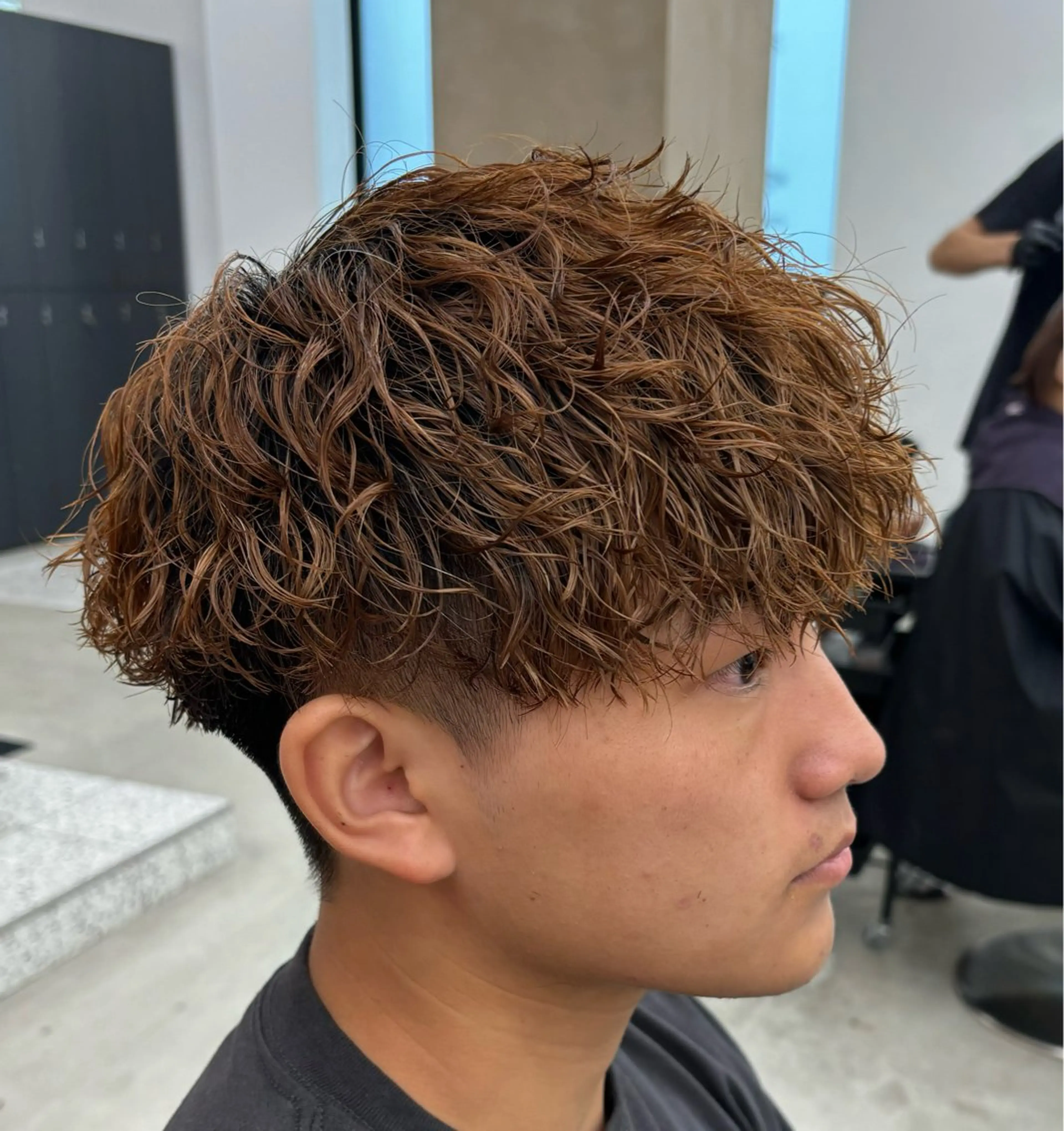 カラー パーマ メンズ メンズ特化/パーマ /名駅/SUMIのヘアスタイル