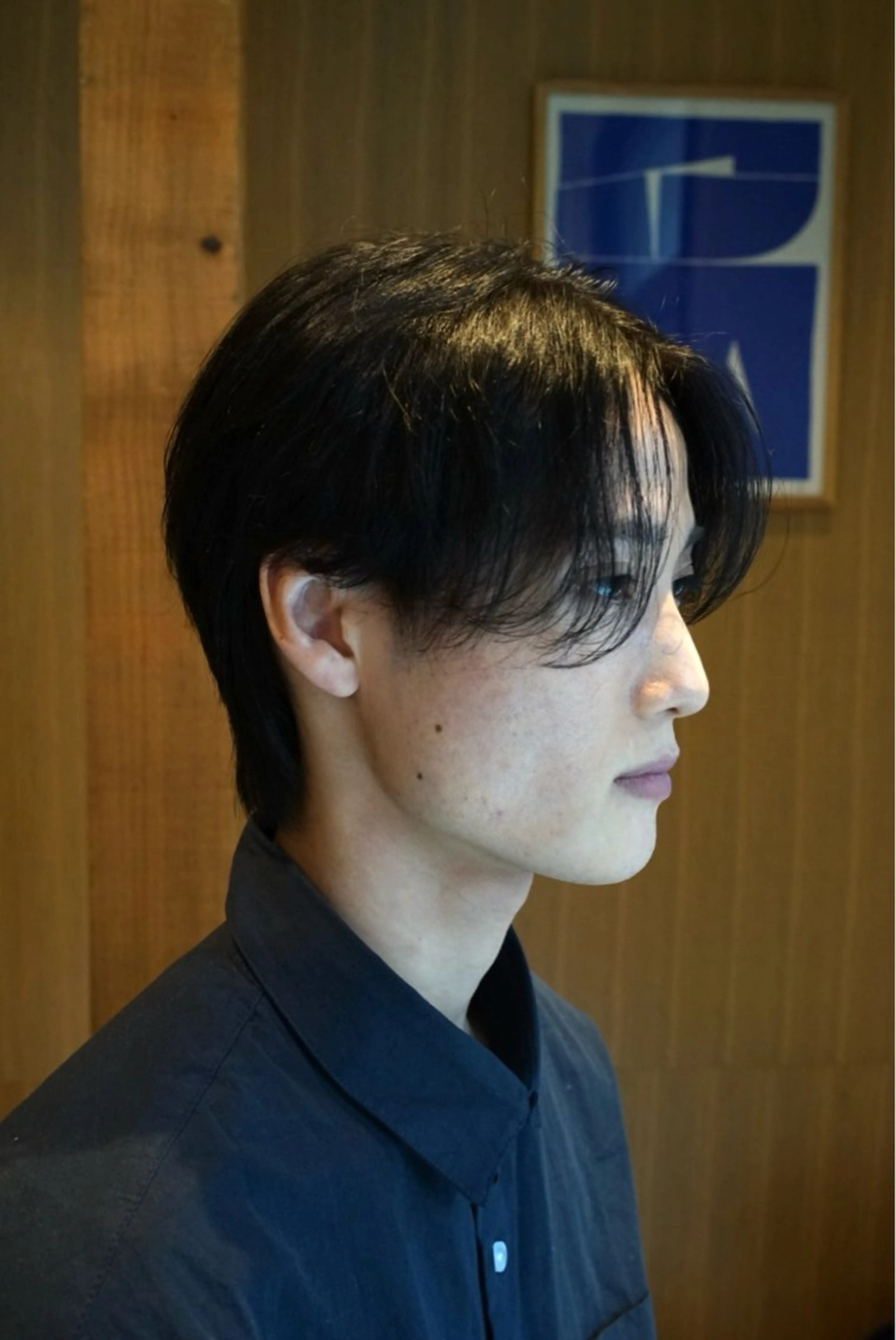 ショート カラー メンズ メンズパーマ シャドーパーマ カット ヘアカラー 美容室soi所属・メンズ特化/石田 凱土のヘアスタイル