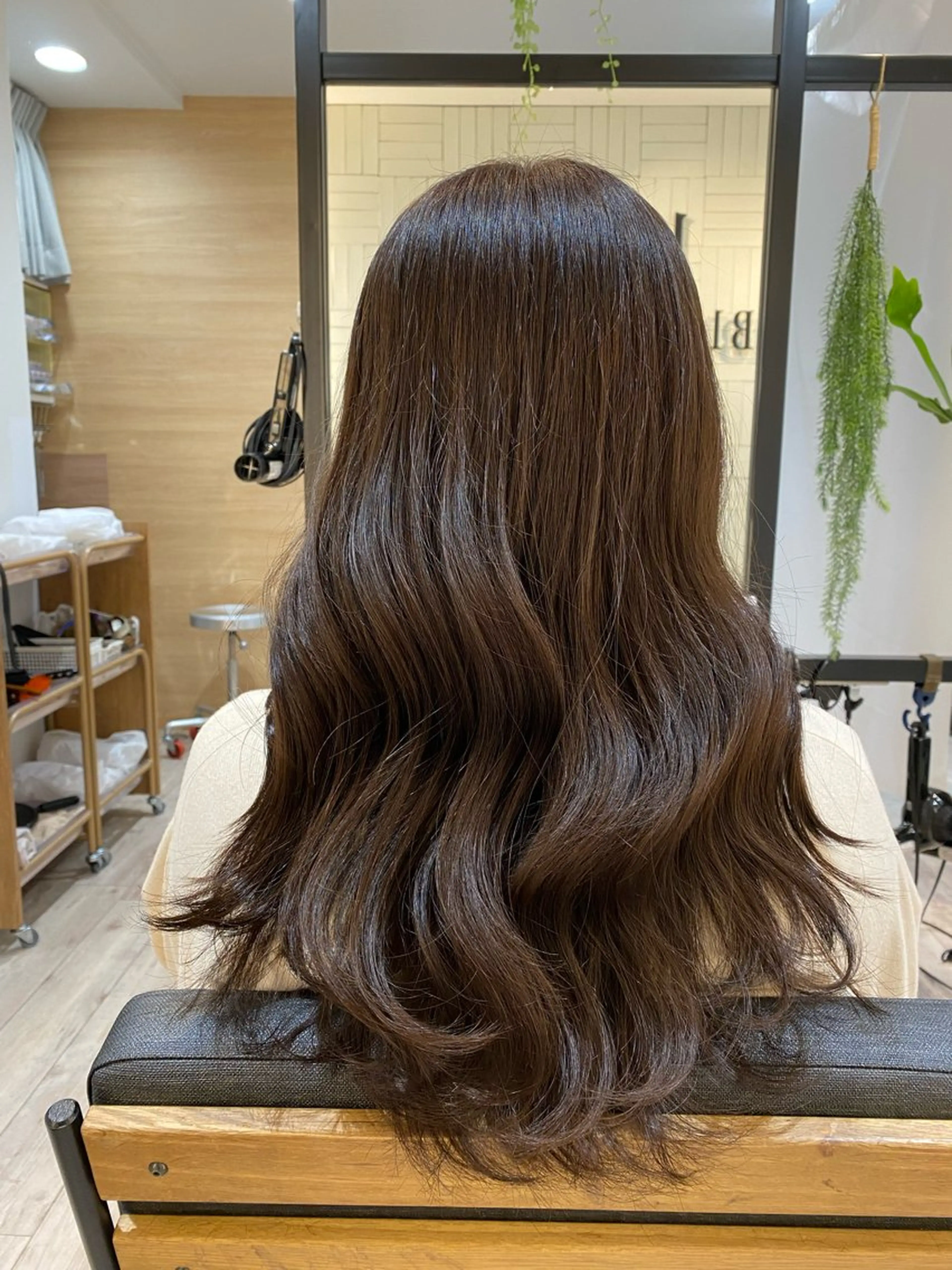 ロング カラー h Blanche 丸山 稚葉のヘアスタイル