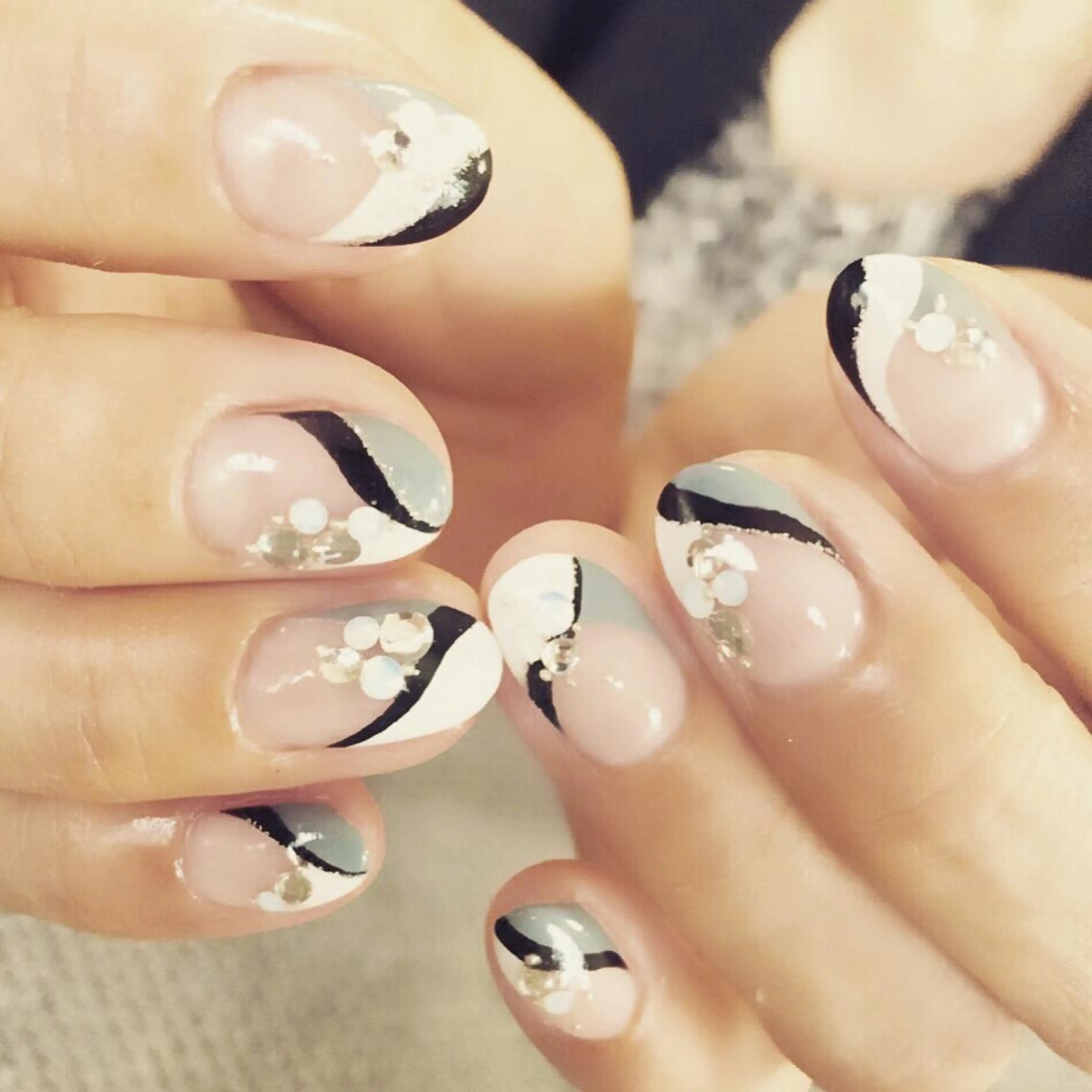 ネイル ツメトマツゲ .のネイルデザイン