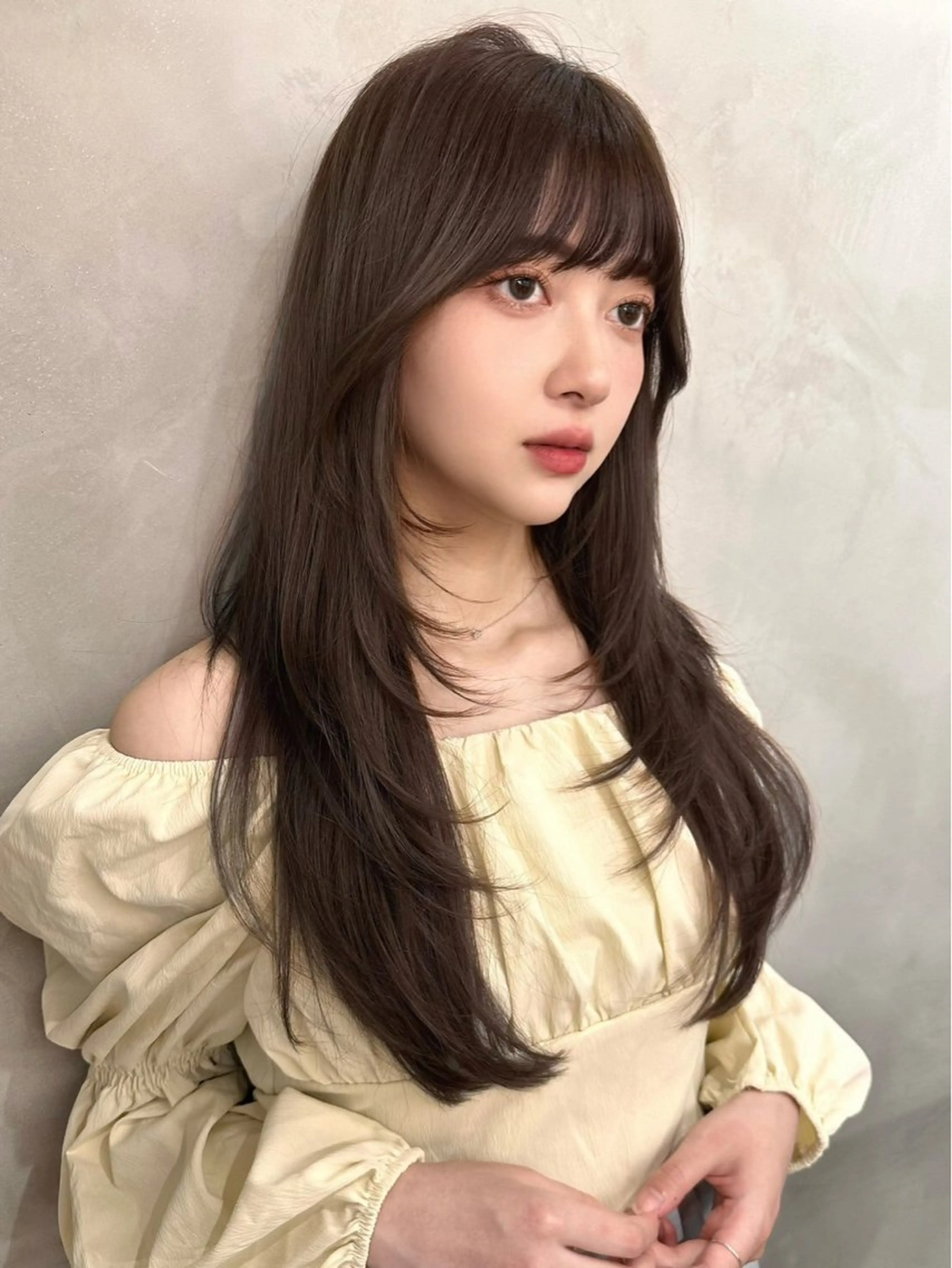 ロング カラー カット ロンド プロフィール浦和のヘアスタイル