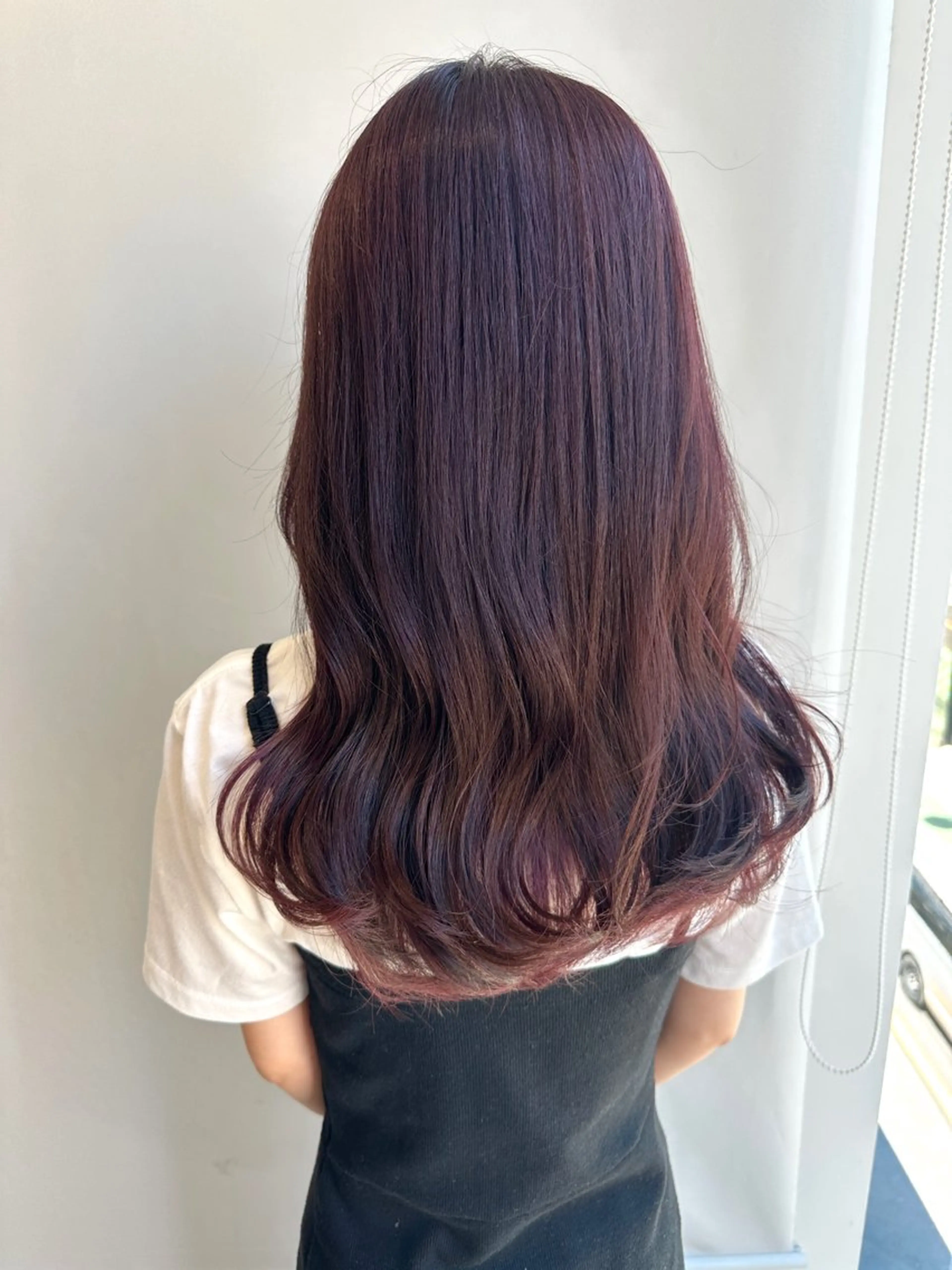 【🍑レディース平日限定🍑】似合わせカット➕フルカラー➕髪質改善トリートメント✨️の写真