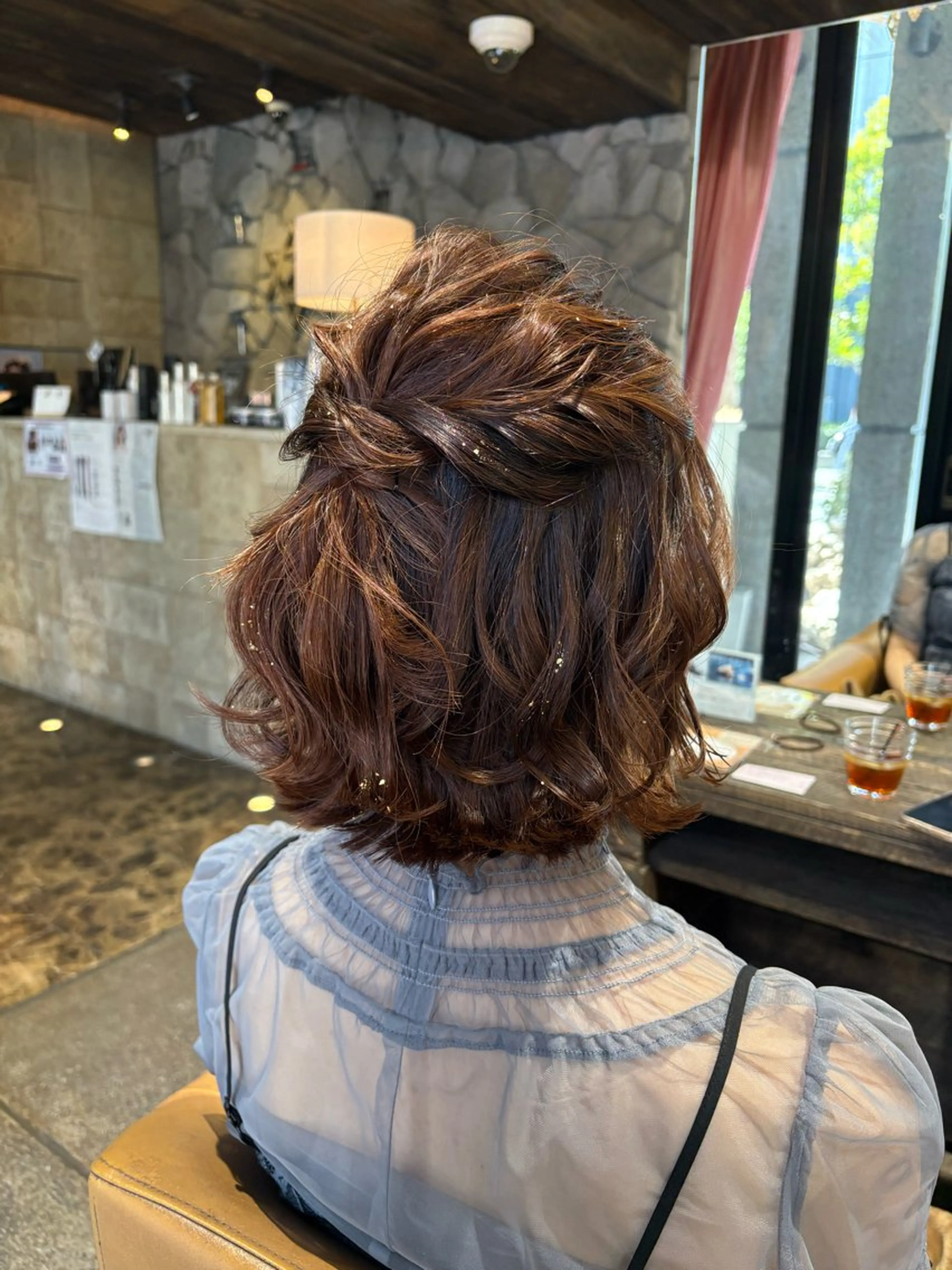 カラー ヘアアレンジ ヘアセット 名駅/垢抜けカラー/ 髪質改善/リナ♡のヘアスタイル