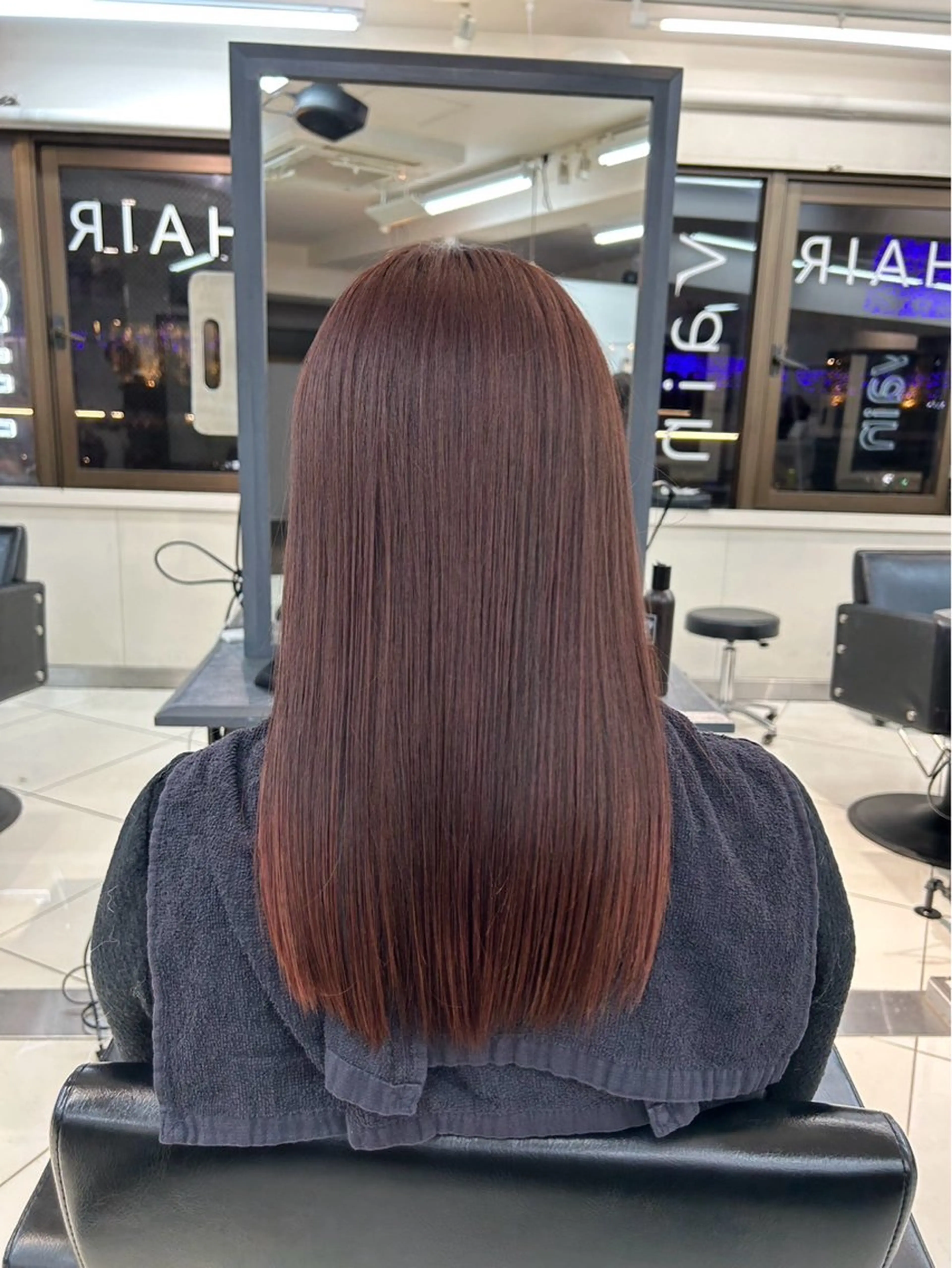 セミロング 💫ハイトーンボブ/ HARU💫のヘアスタイル