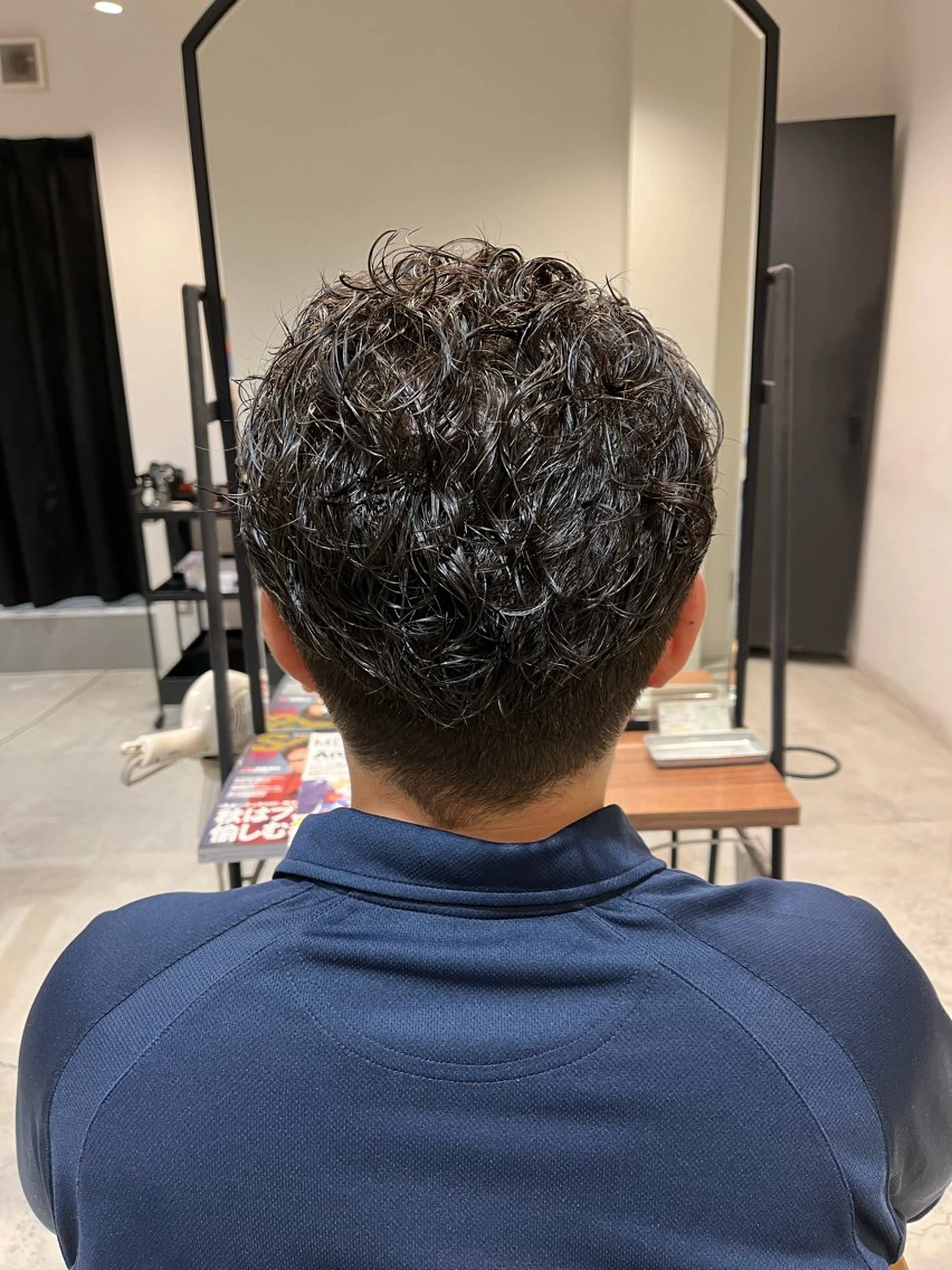 ショート パーマ メンズ か ののヘアスタイル