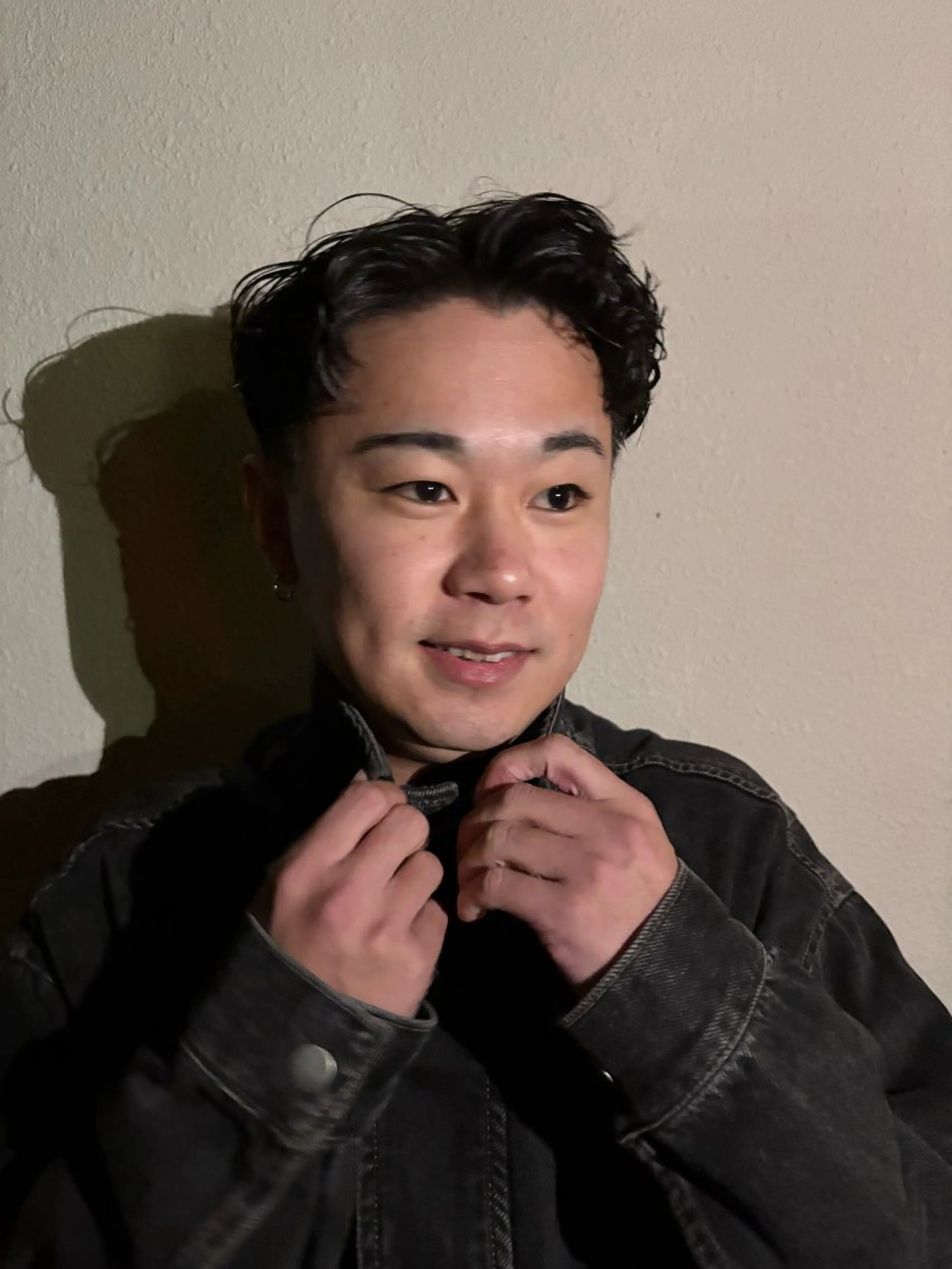 ショート パーマ メンズ カット パーマ パーマ/メンズ/ 鮫島竜海のヘアスタイル