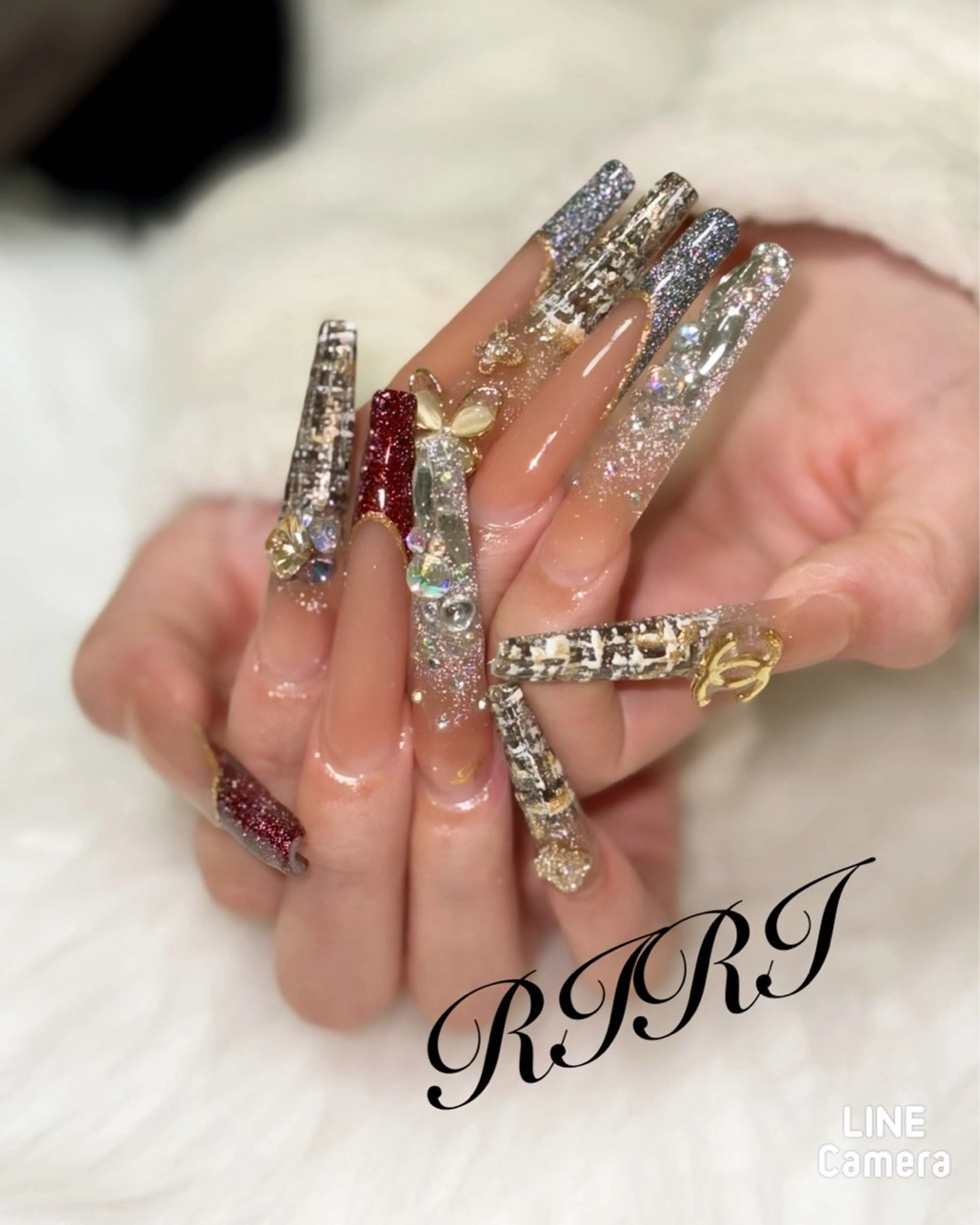 ネイル riri オーナーのネイルデザイン