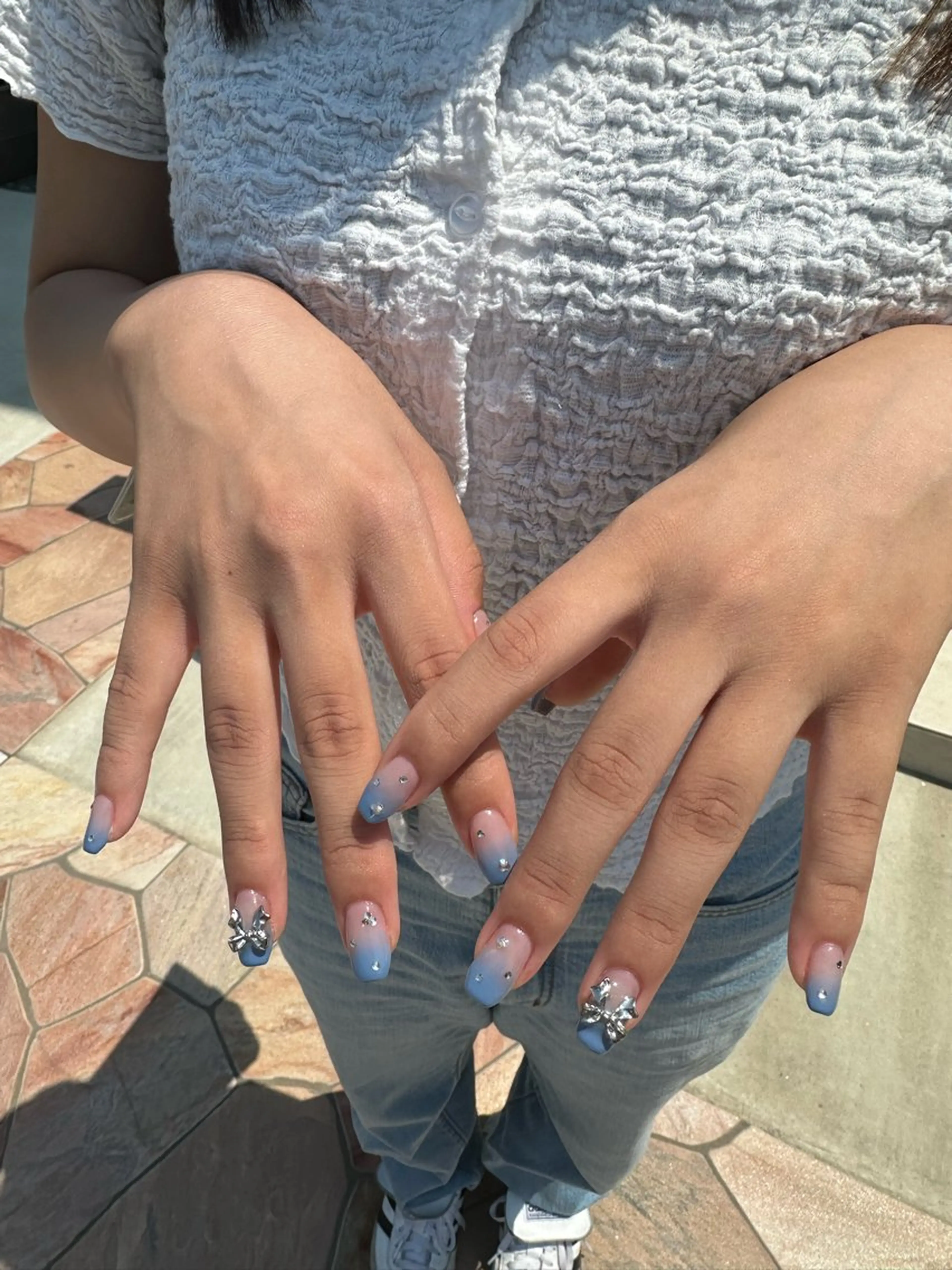 wグラデーションの写真