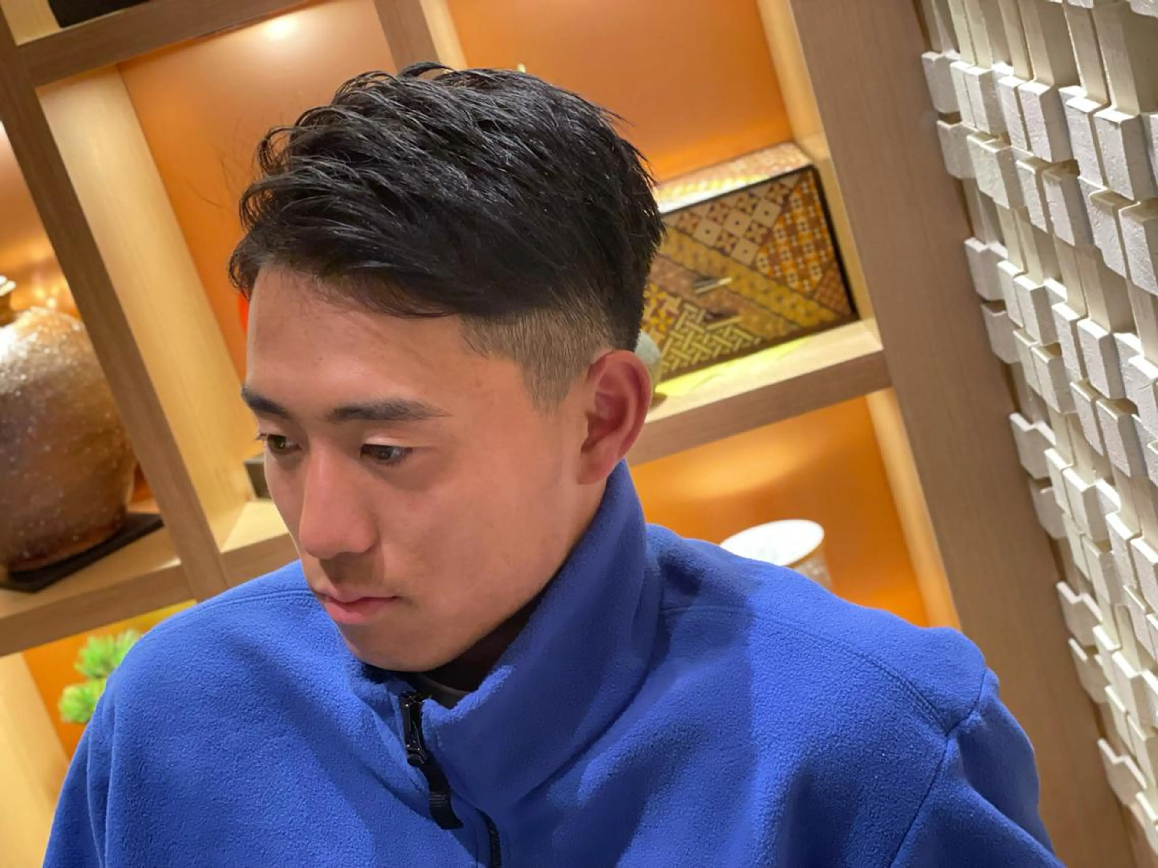 ショート ヒロ銀座バーバーショップ広島本店所属・中越 仁一郎のヘアスタイル