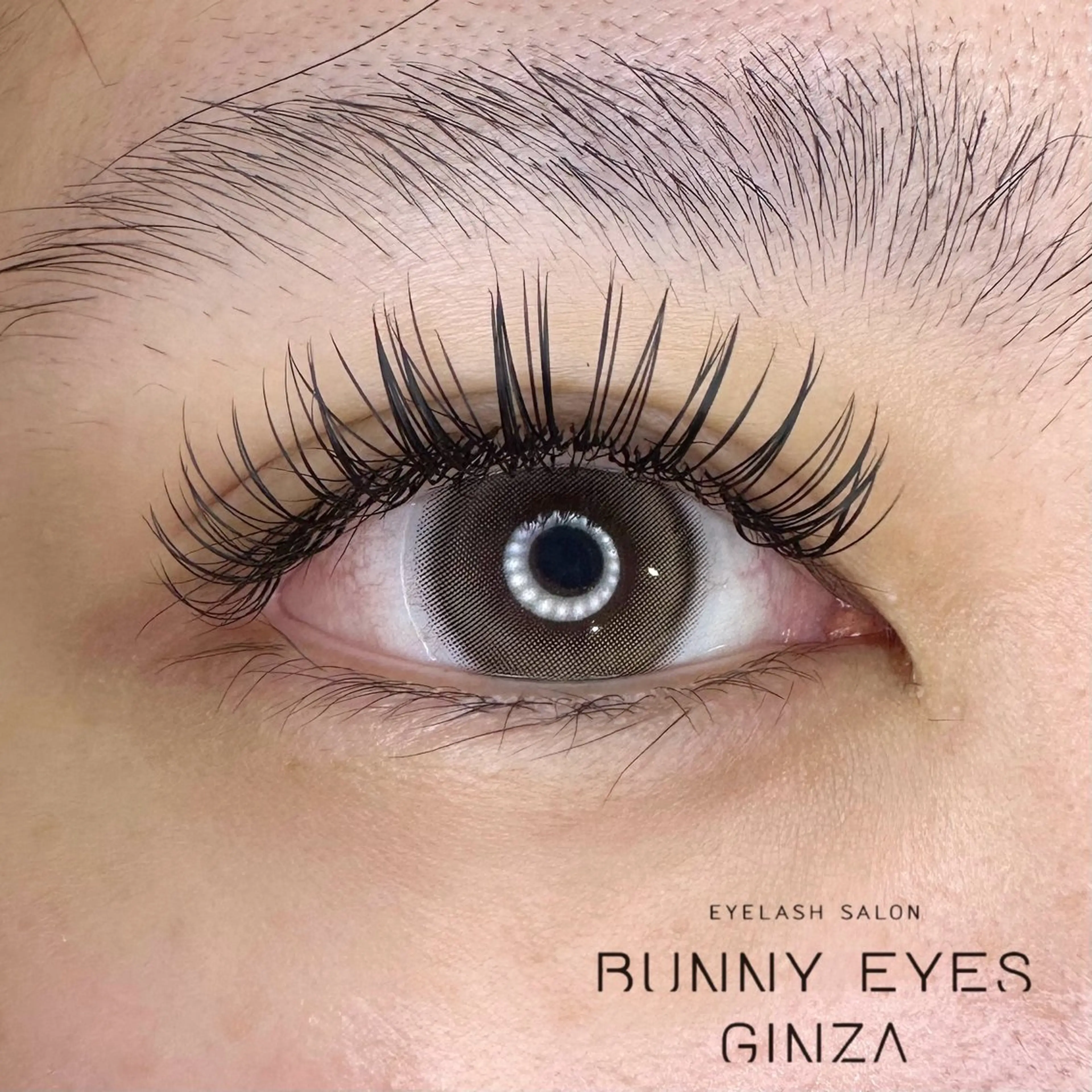 マツエク・マツパ フラットラッシュ 石崎 夏生莉のマツエク・マツパデザイン