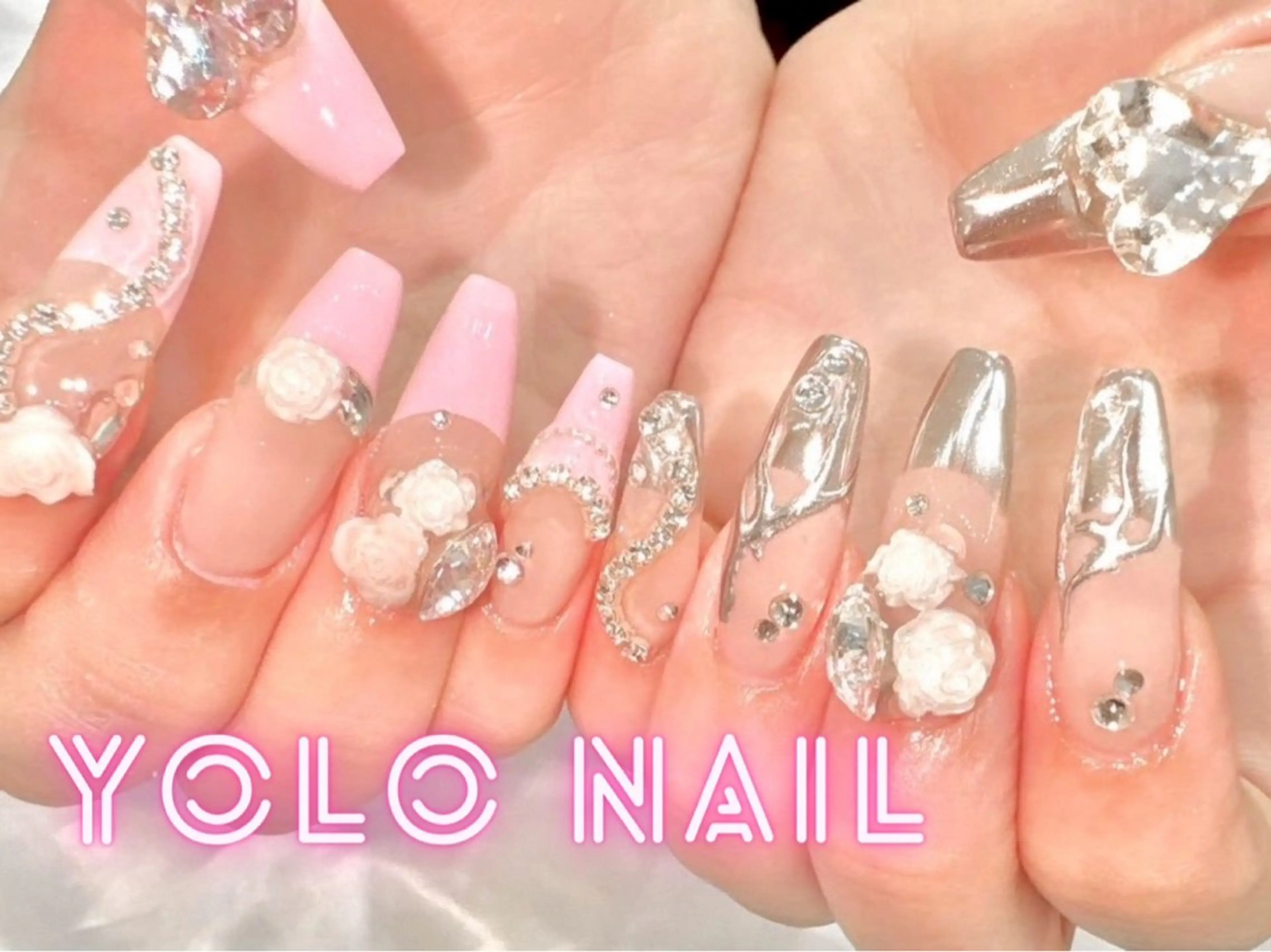 ネイル 持ち込み ハンドネイル YOLONAIL心斎橋店所属・田本 和音のネイルデザイン