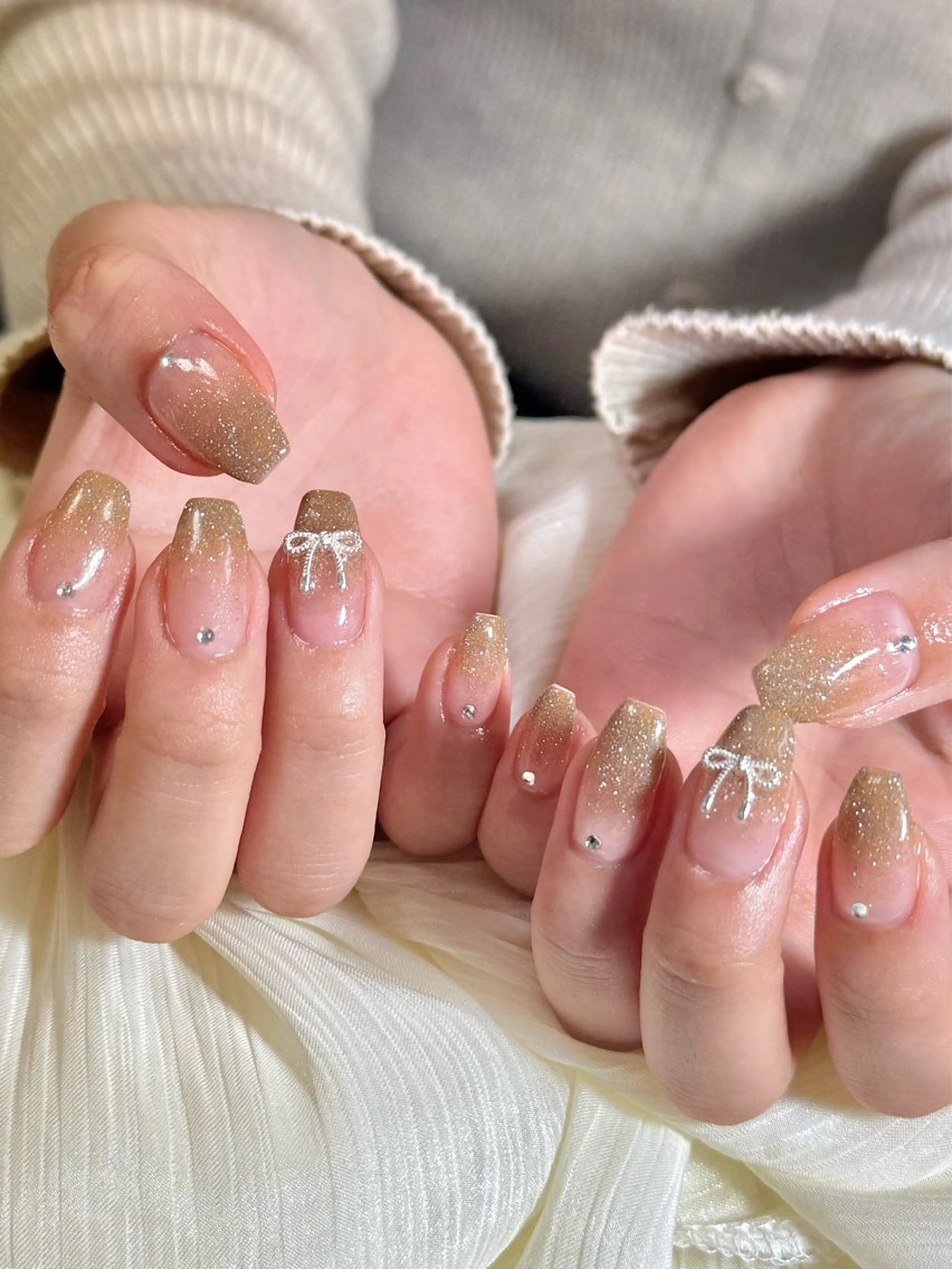 ネイル ハンドネイル 🍑 momo_nailのネイルデザイン