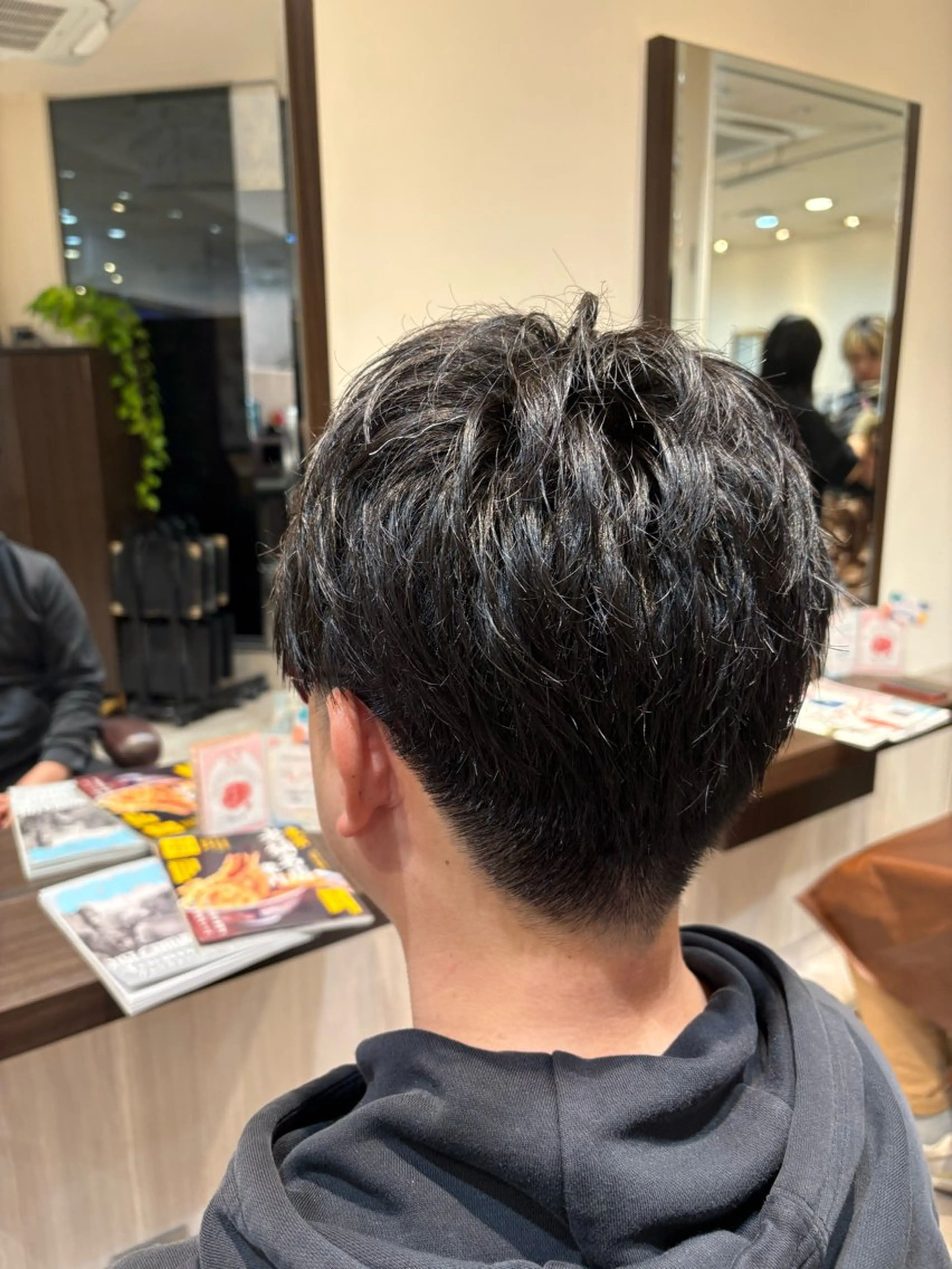 ショート メンズ マッシュ 刈り上げ カット 木村 柊斗のヘアスタイル